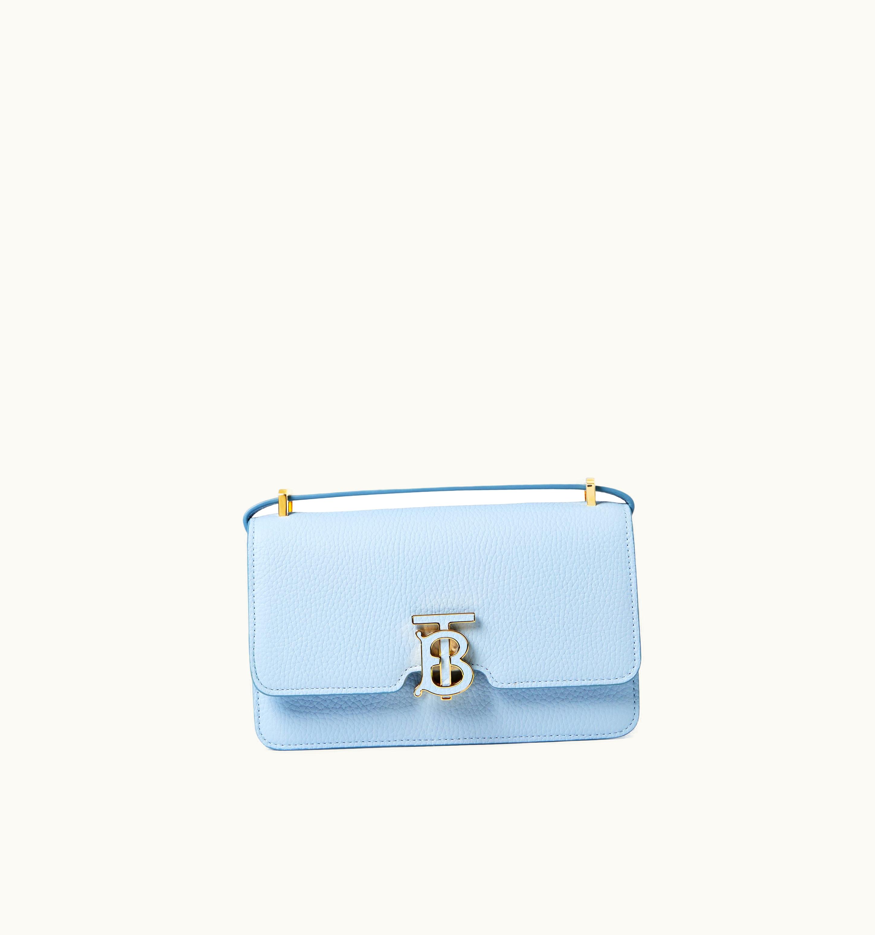 Burberry Burberry Mini Tb Bag In Pale Blue - Women UZ0140244