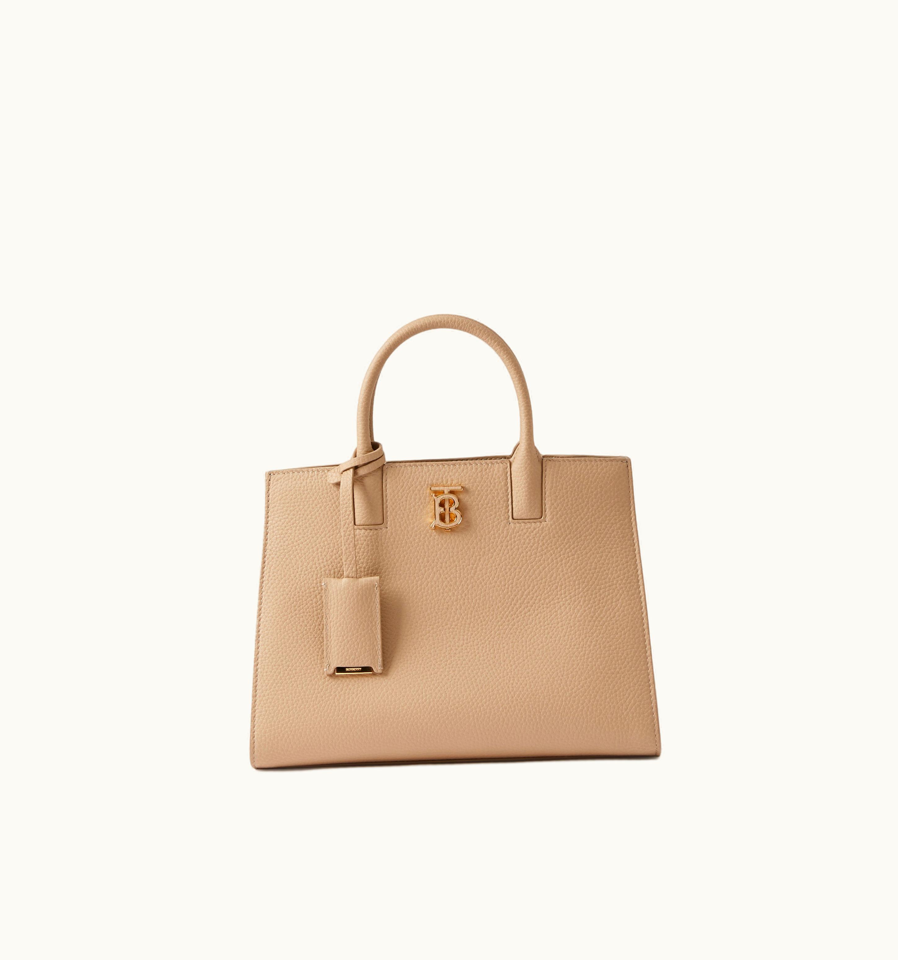 Burberry Burberry Mini Frances Bag In Oat Beige - Women UZ0140247