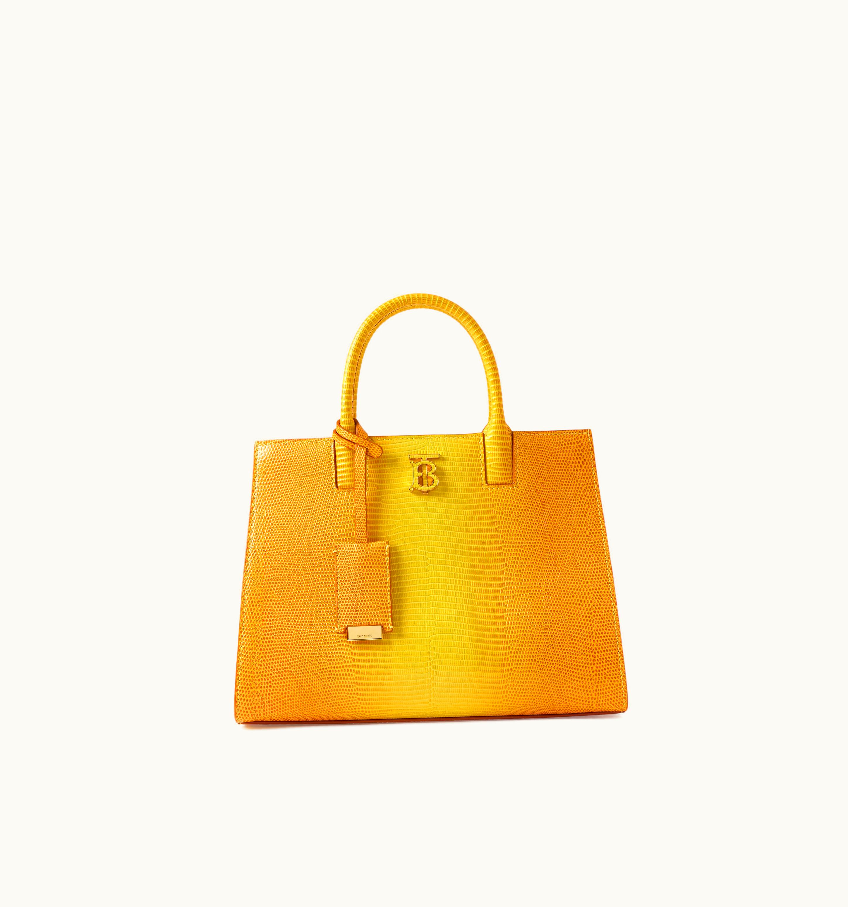 Burberry Burberry Mini Frances Bag In Cool Lemon/Marigold - Women UZ0140251
