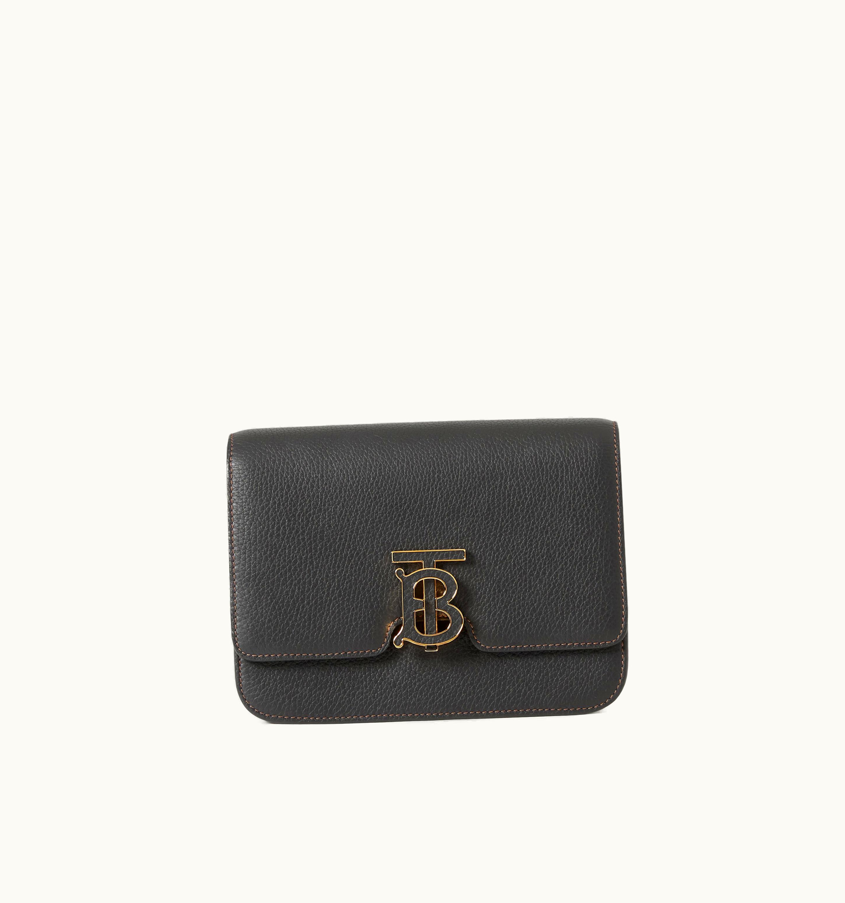 Burberry Burberry Small Tb Bag In Black - Women