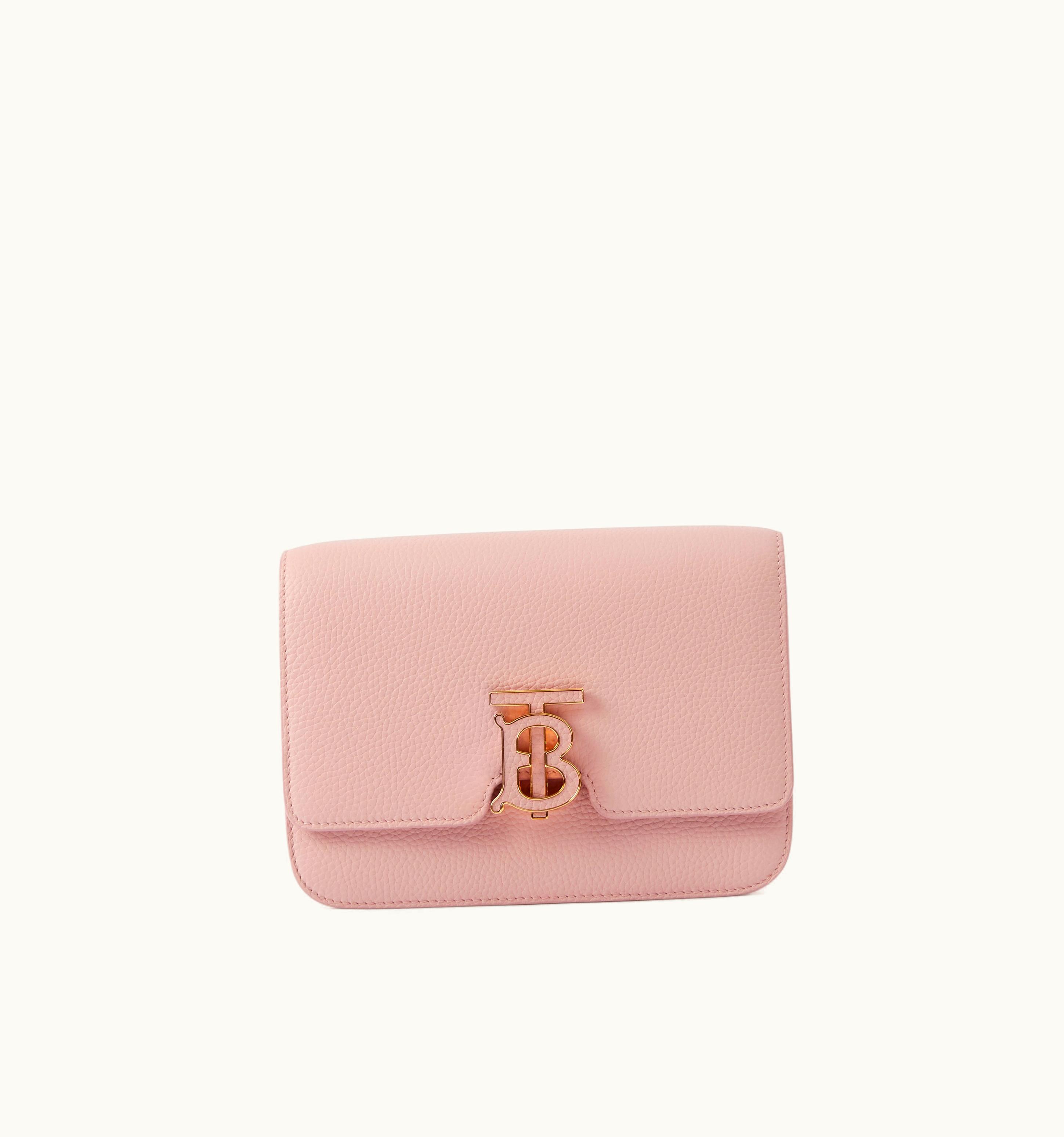 Burberry Burberry Small Tb Bag In Dusky Pink - Women
