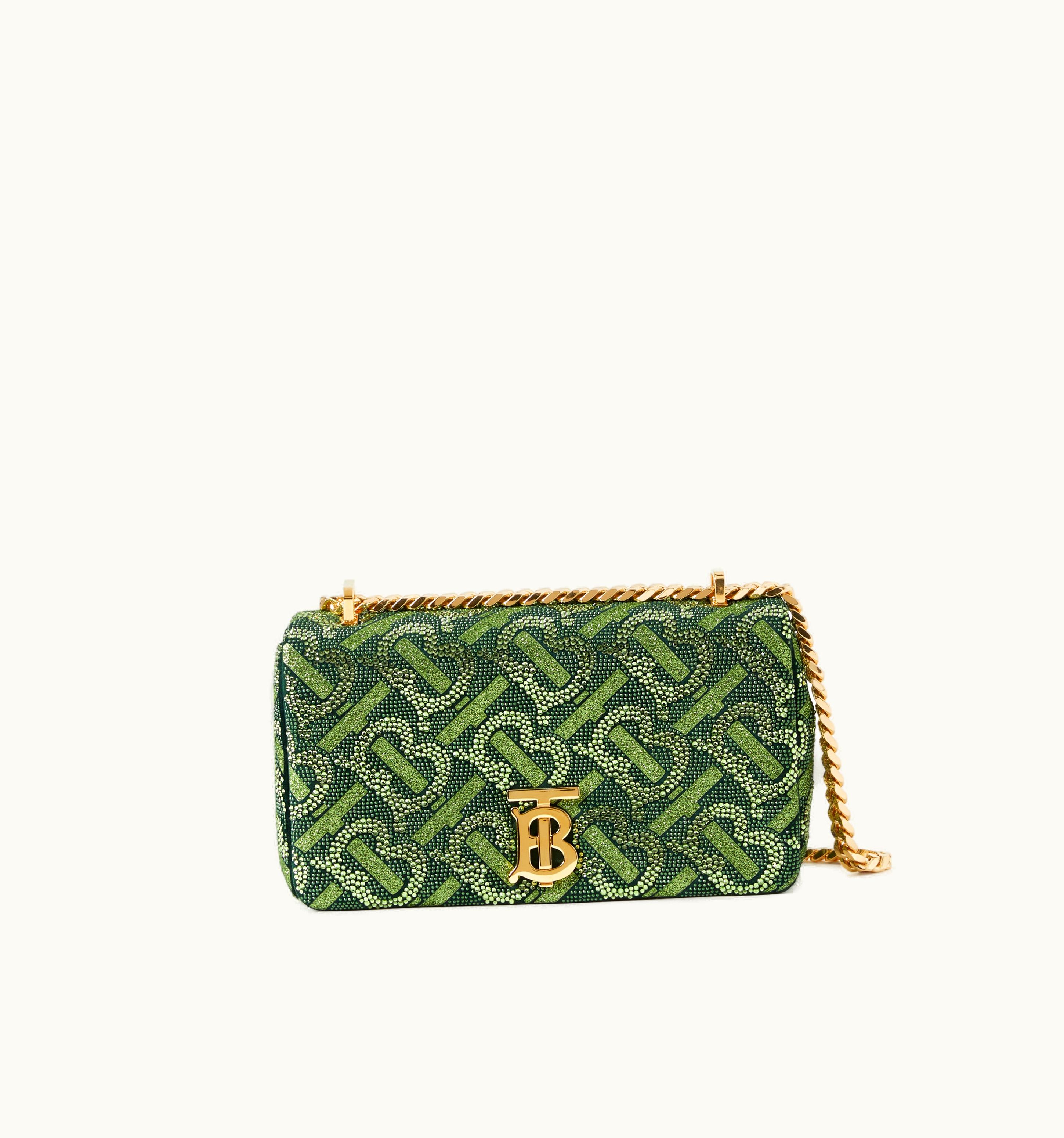 Burberry Burberry Small Lola Bag In Green - Women UZ0140281