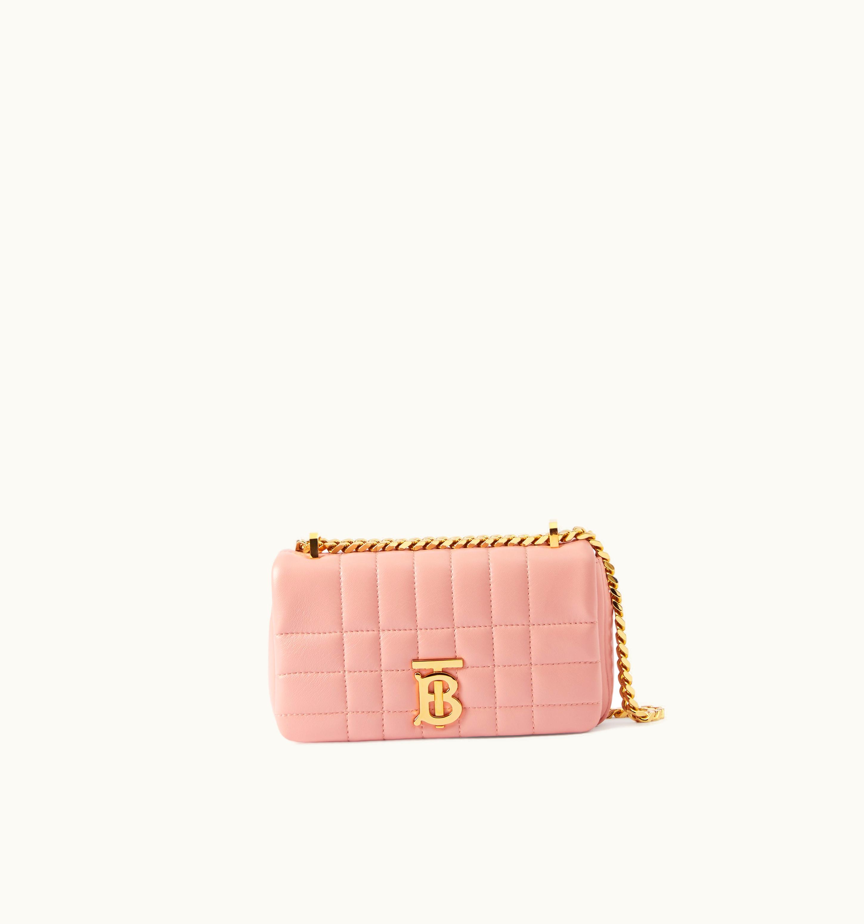 Burberry Burberry Mini Lola Bag In Dusky Pink - Women UZ0140284