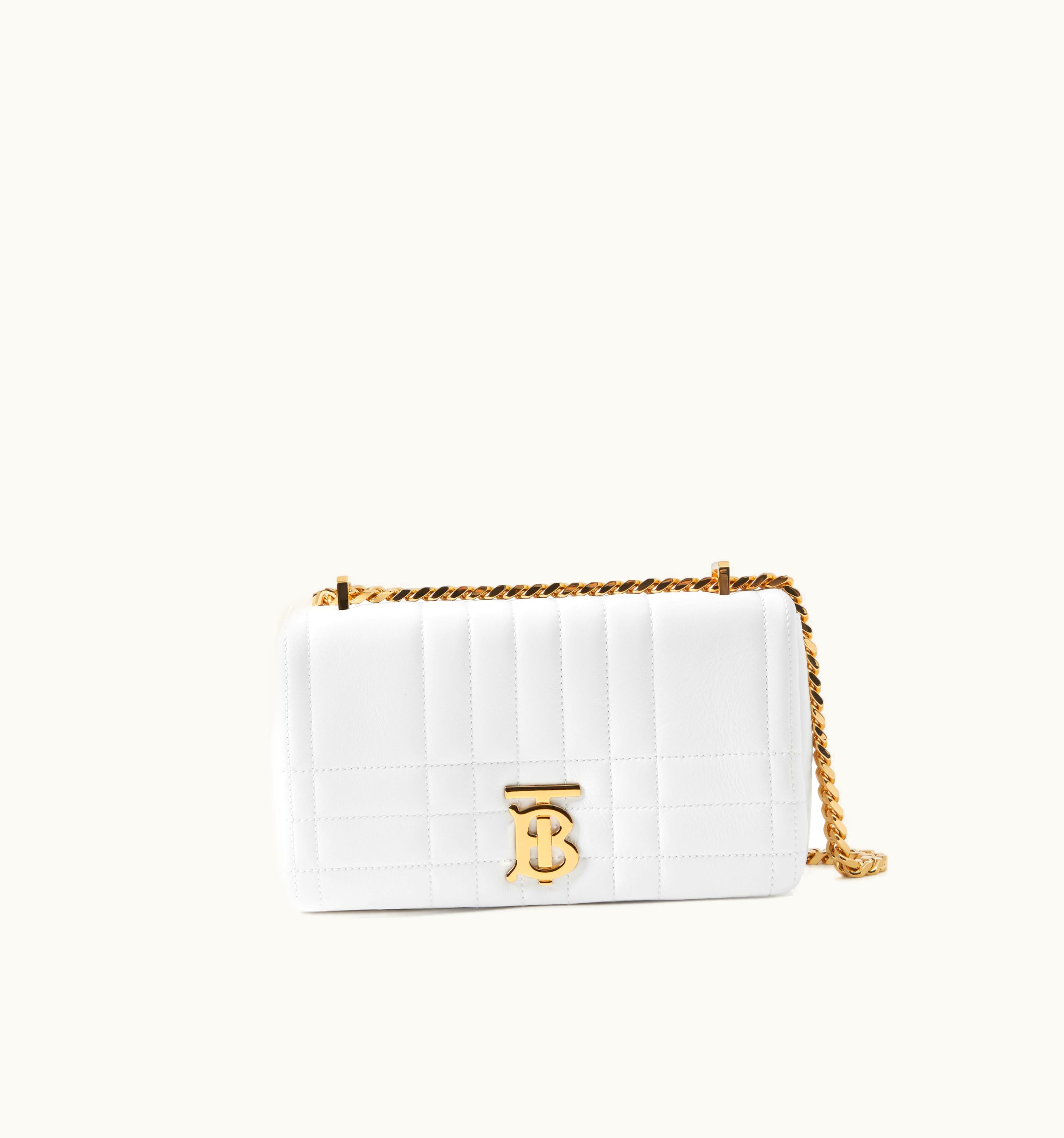 Burberry Burberry Small Lola Bag In Optic White - Women UZ0140288