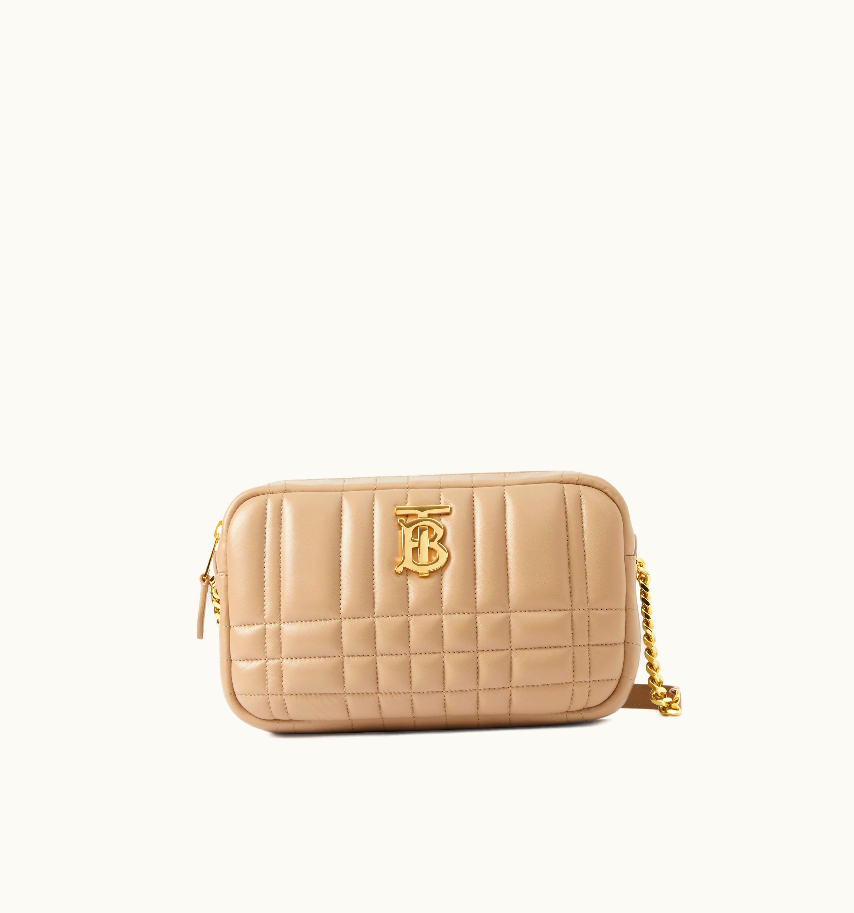 Burberry Burberry Small Lola Camera Bag In Oat Beige - Women