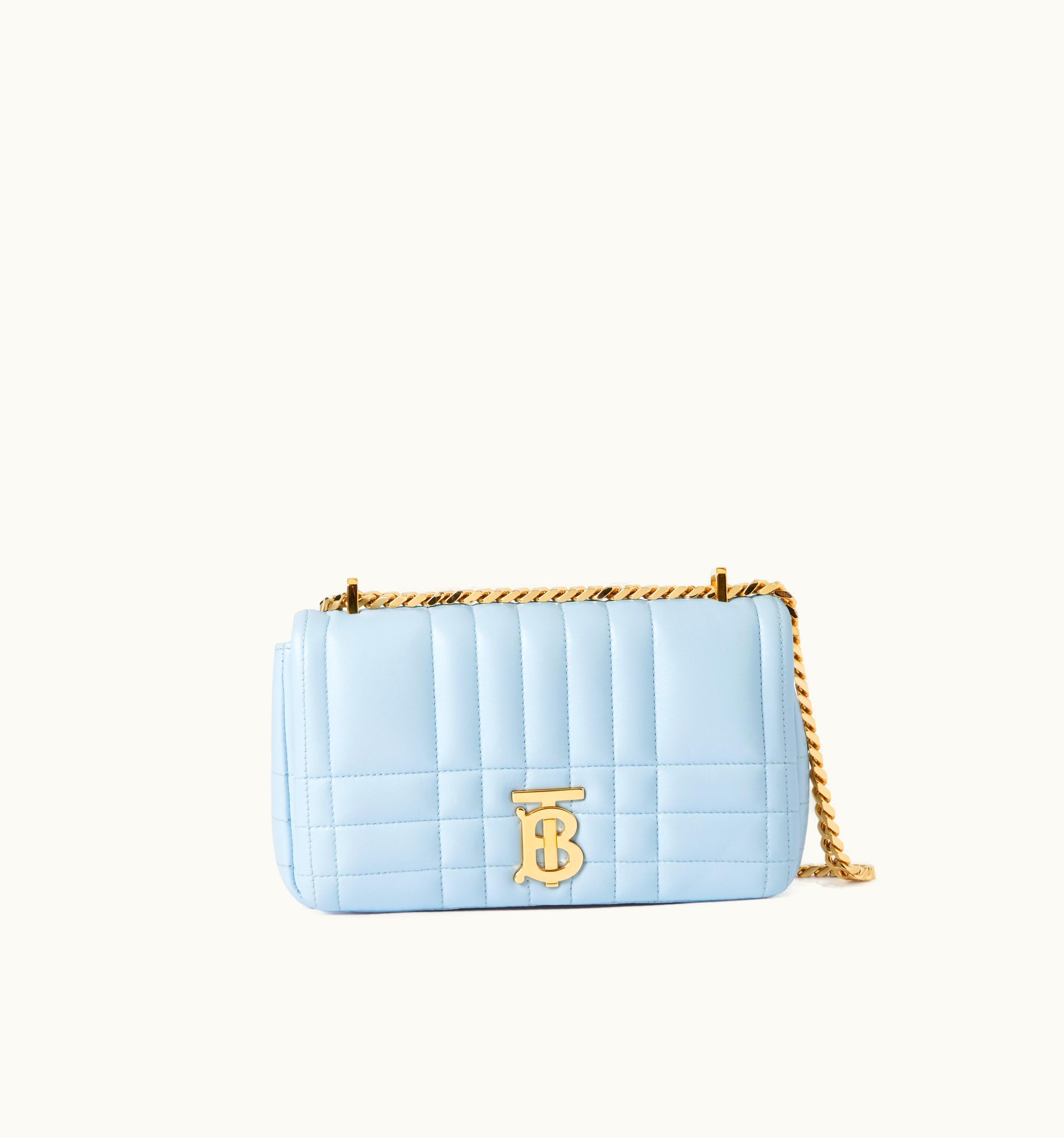 Burberry Burberry Small Lola Bag In Pale Blue - Women