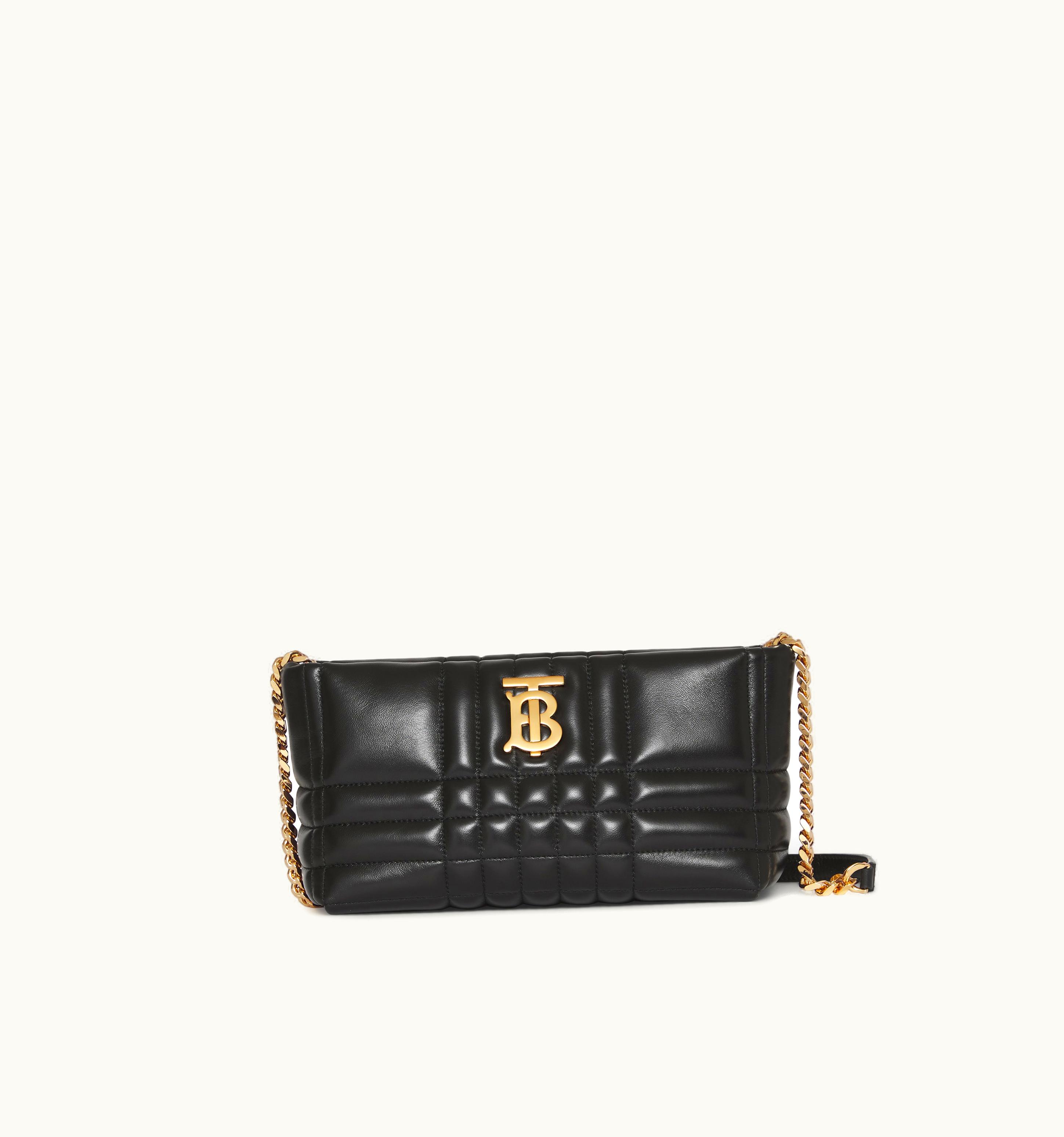 Burberry Burberry Quilted Leather Small Soft Lola Bag In Black - Women
