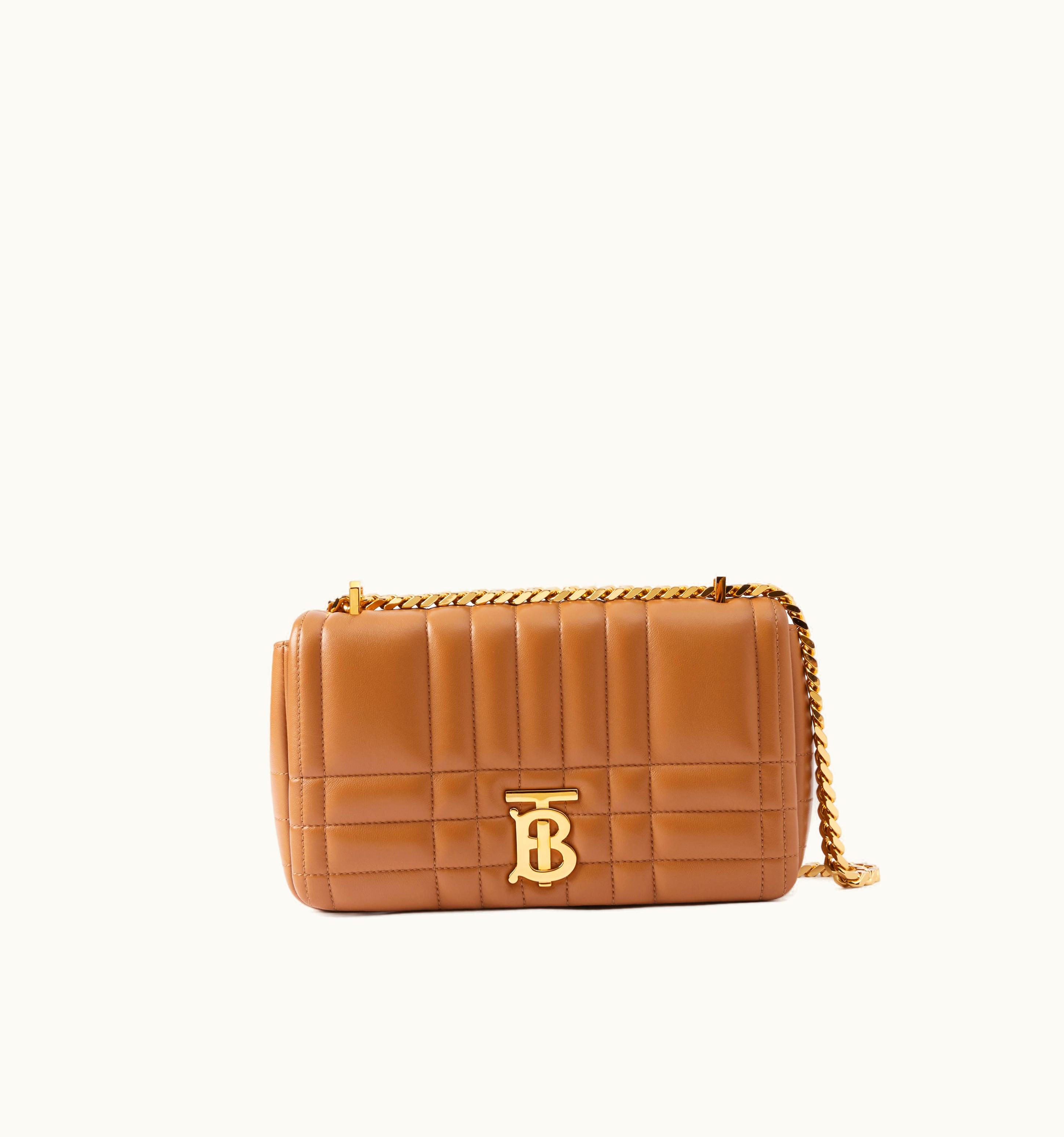 Burberry Burberry Small Lola Bag In Maple Brown - Women