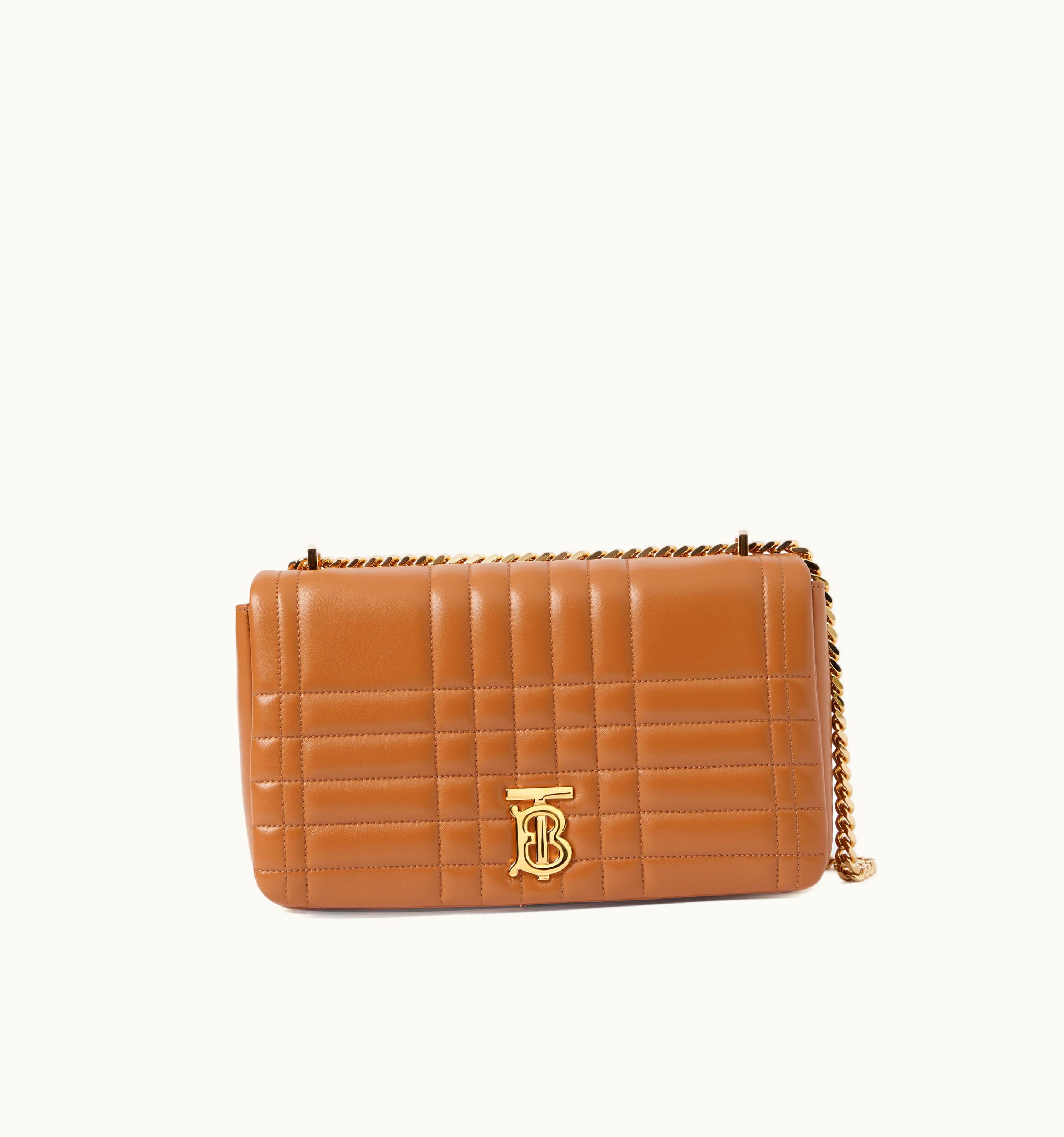 Burberry Burberry Medium Lola Bag In Maple Brown - Women