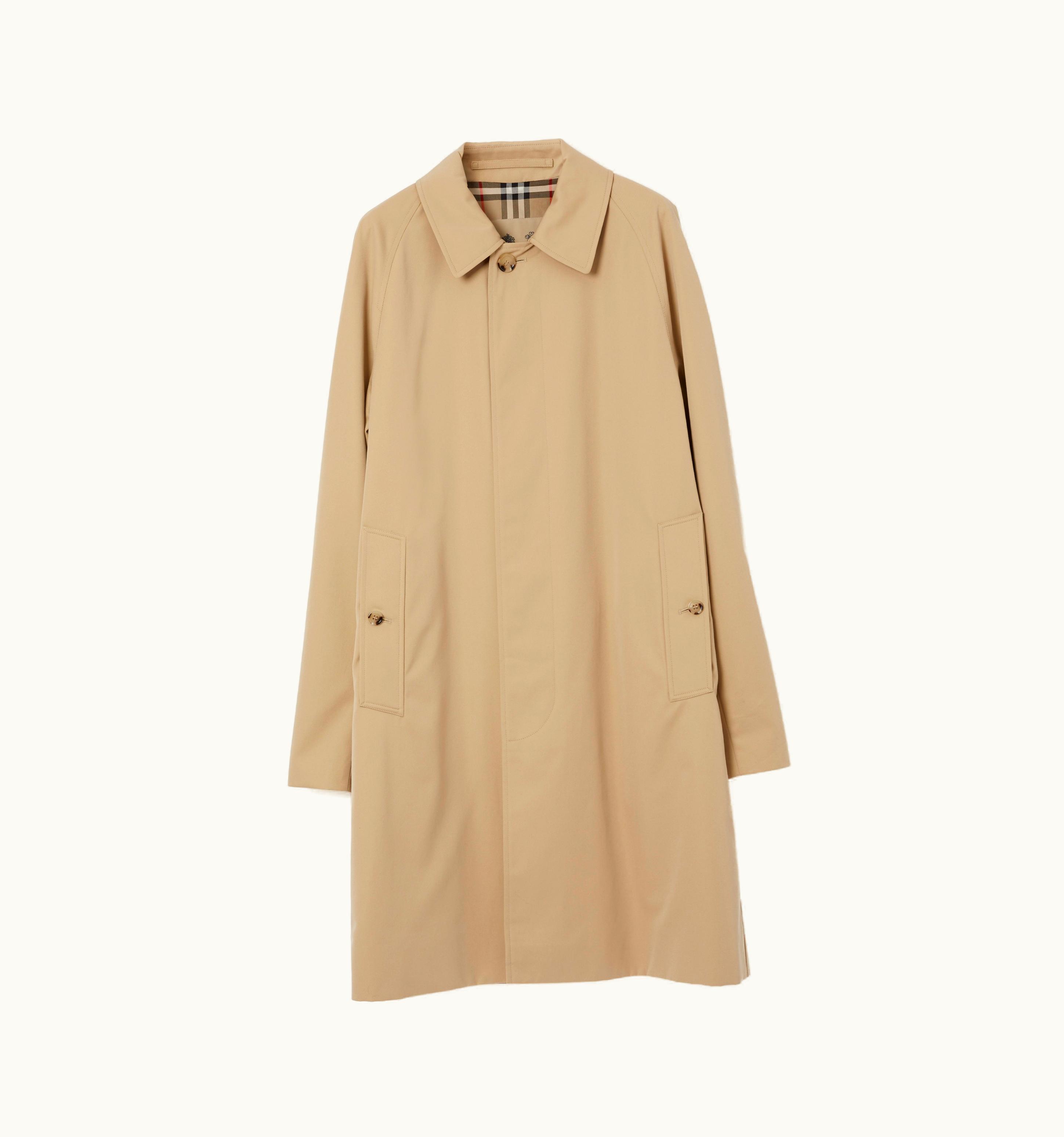 Burberry Burberry Mid-Length Camden Heritage Car Coat In Honey - Men