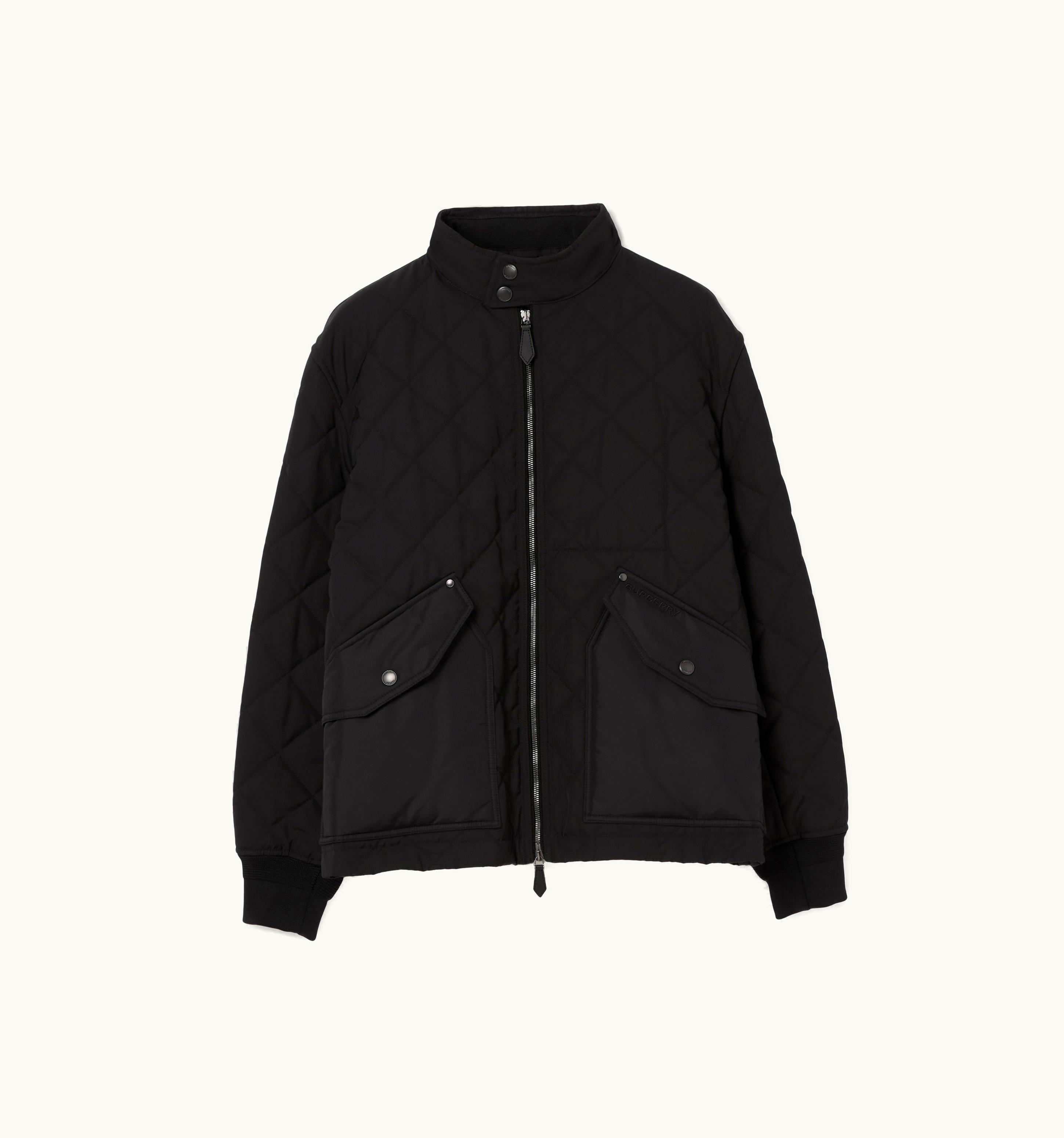 Burberry Burberry Diamond Quilted Thermoregulated Jacket In Black UZ0141014