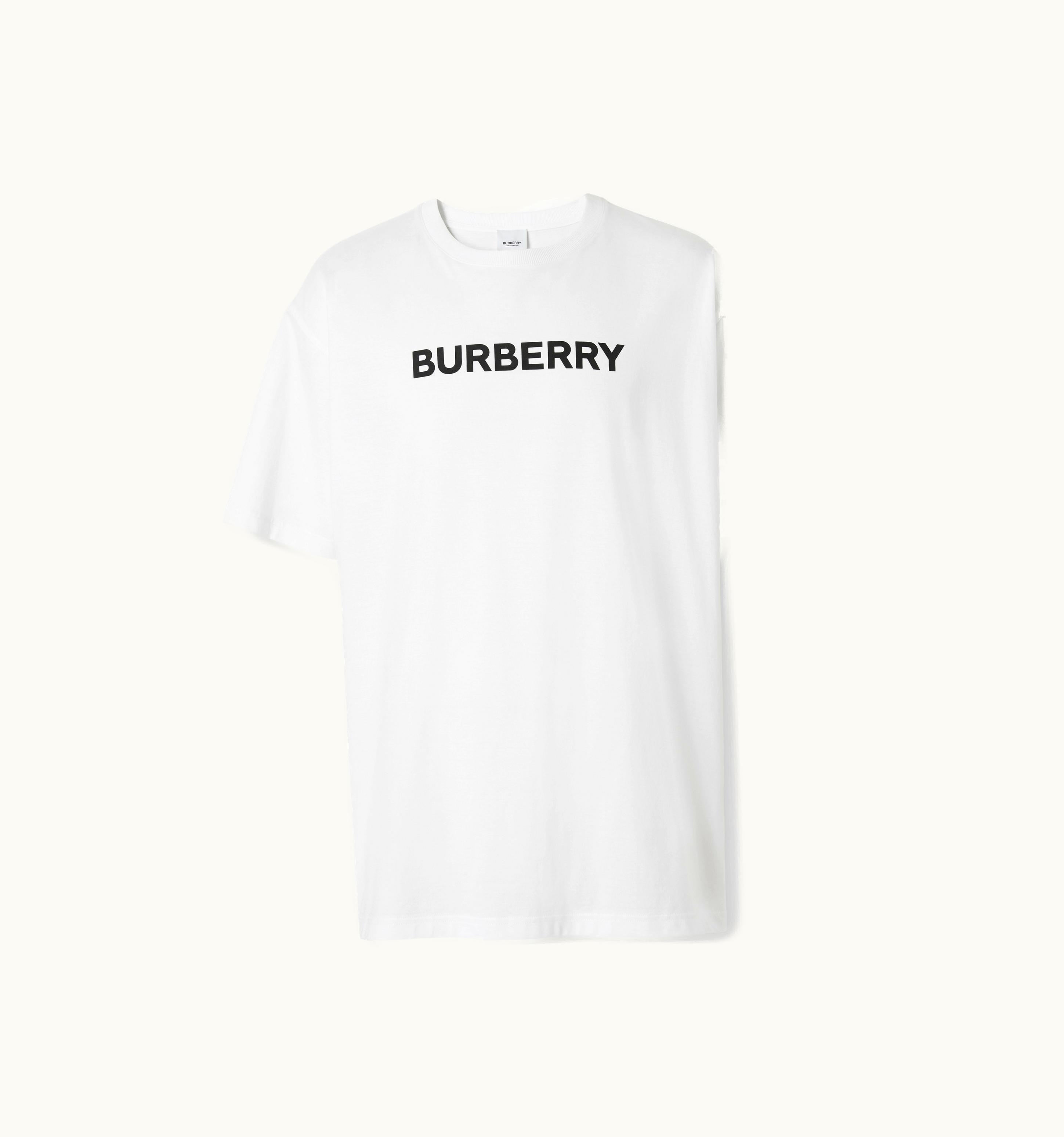 Burberry Burberry Logo Print Cotton T-Shirt In White - Men UZ0141054