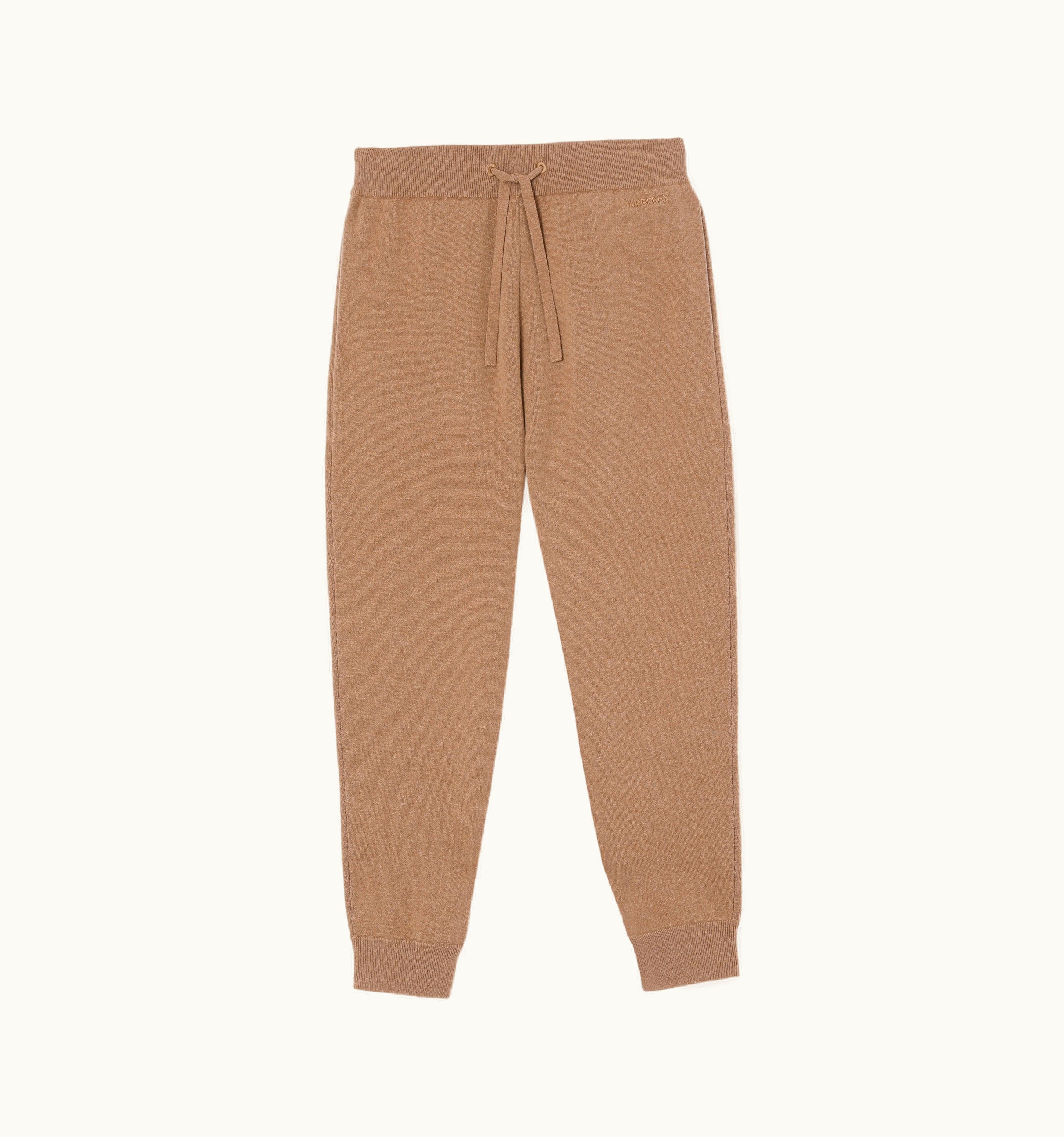 Burberry Burberry Cashmere Blend Jogging Pants In Camel - Men