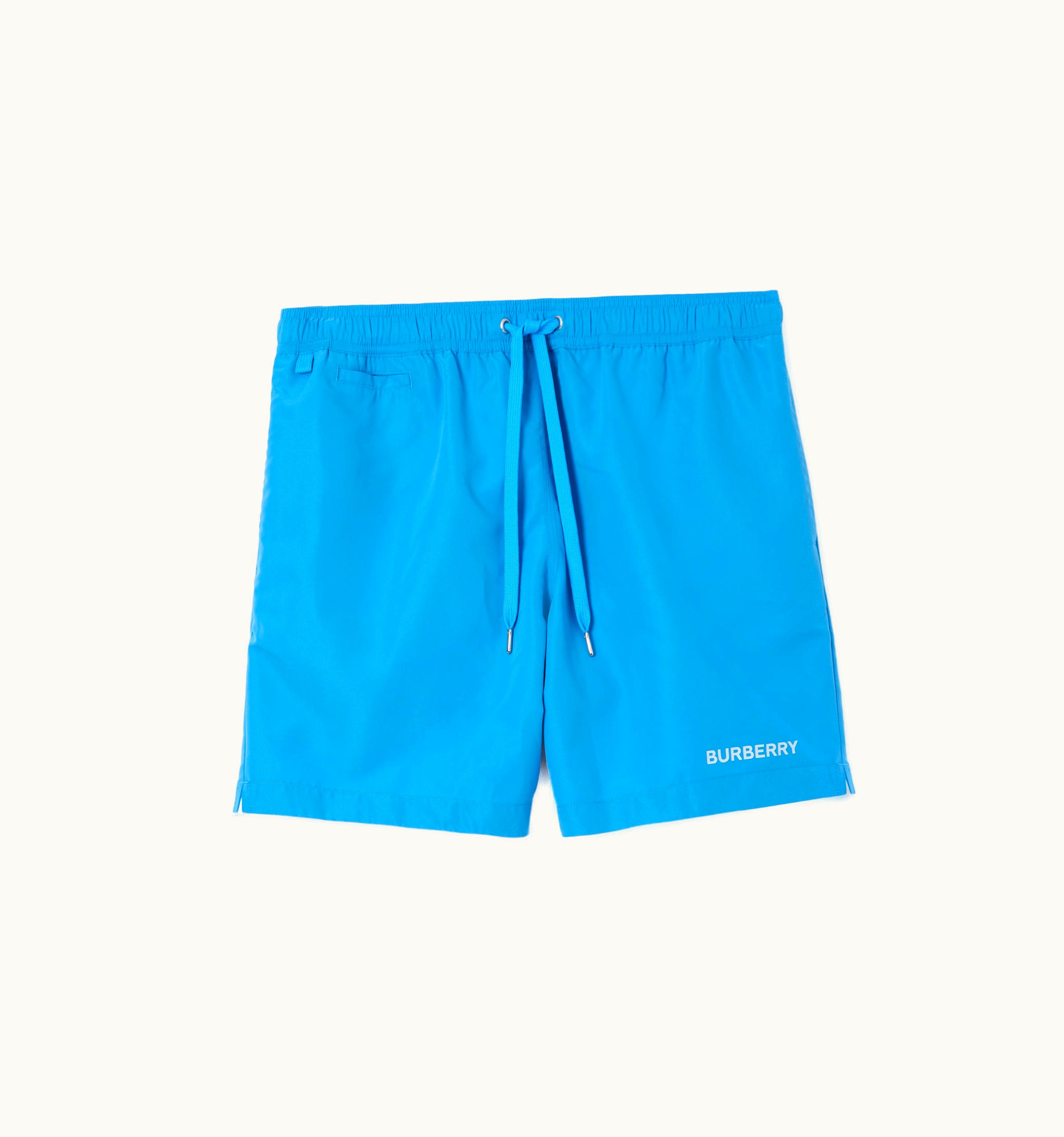 Burberry Burberry Logo Detail Swim Shorts In VIvid Blue - Men UZ0141193