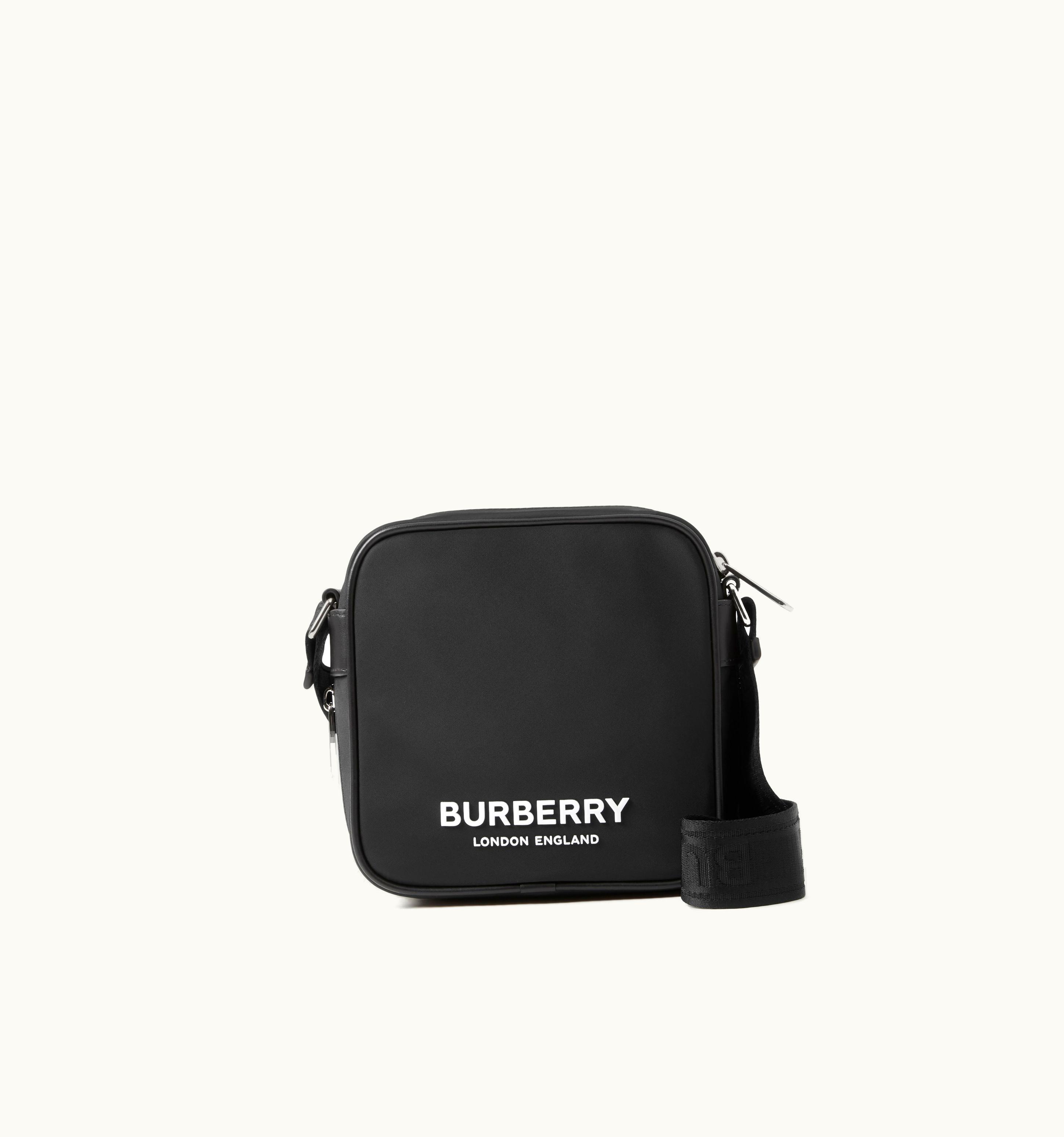Burberry Square Paddy Bag In Black - Men UZ0141703