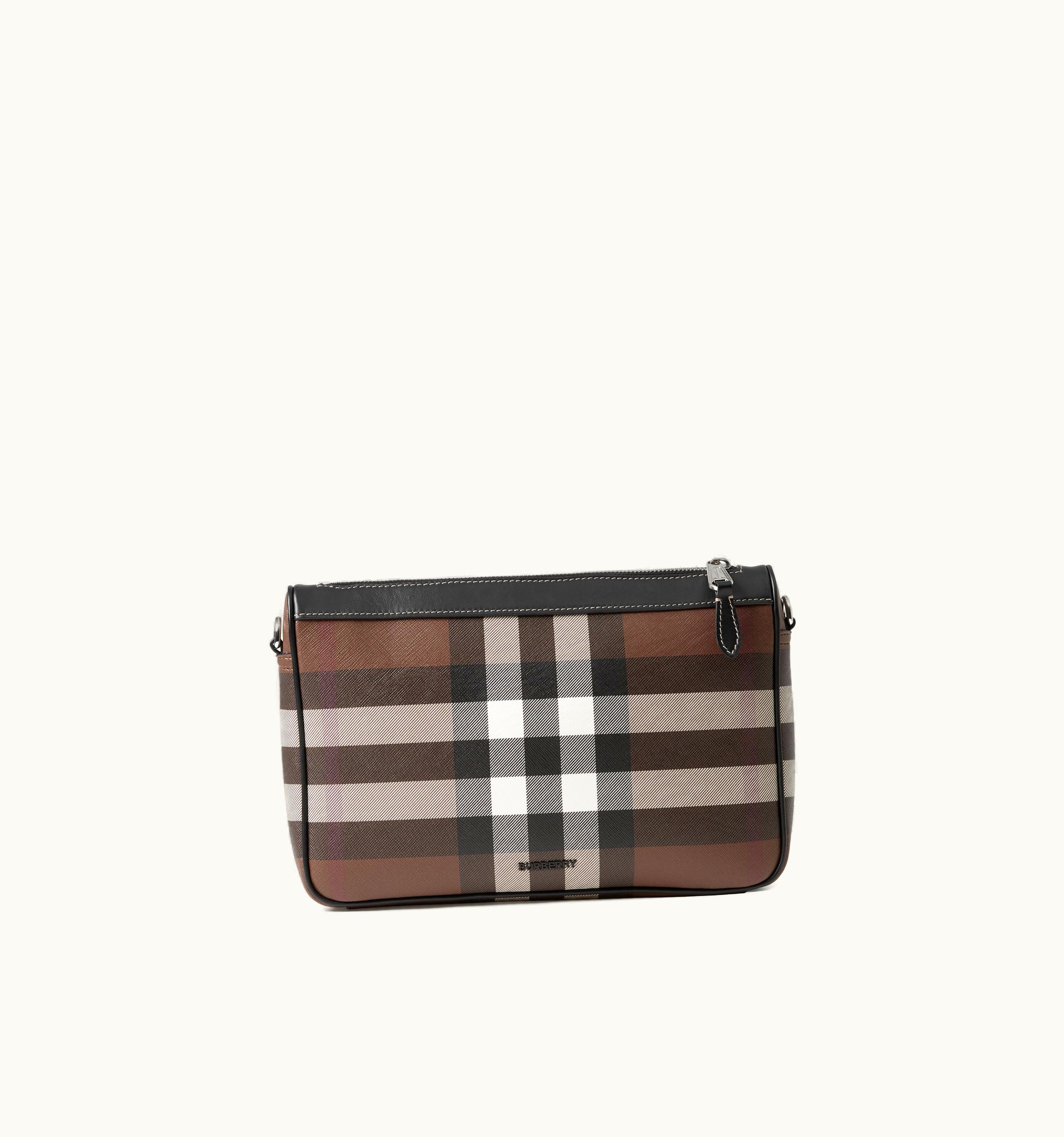 Burberry Rambler Bag In Dark Birch Brown - Men UZ0141709