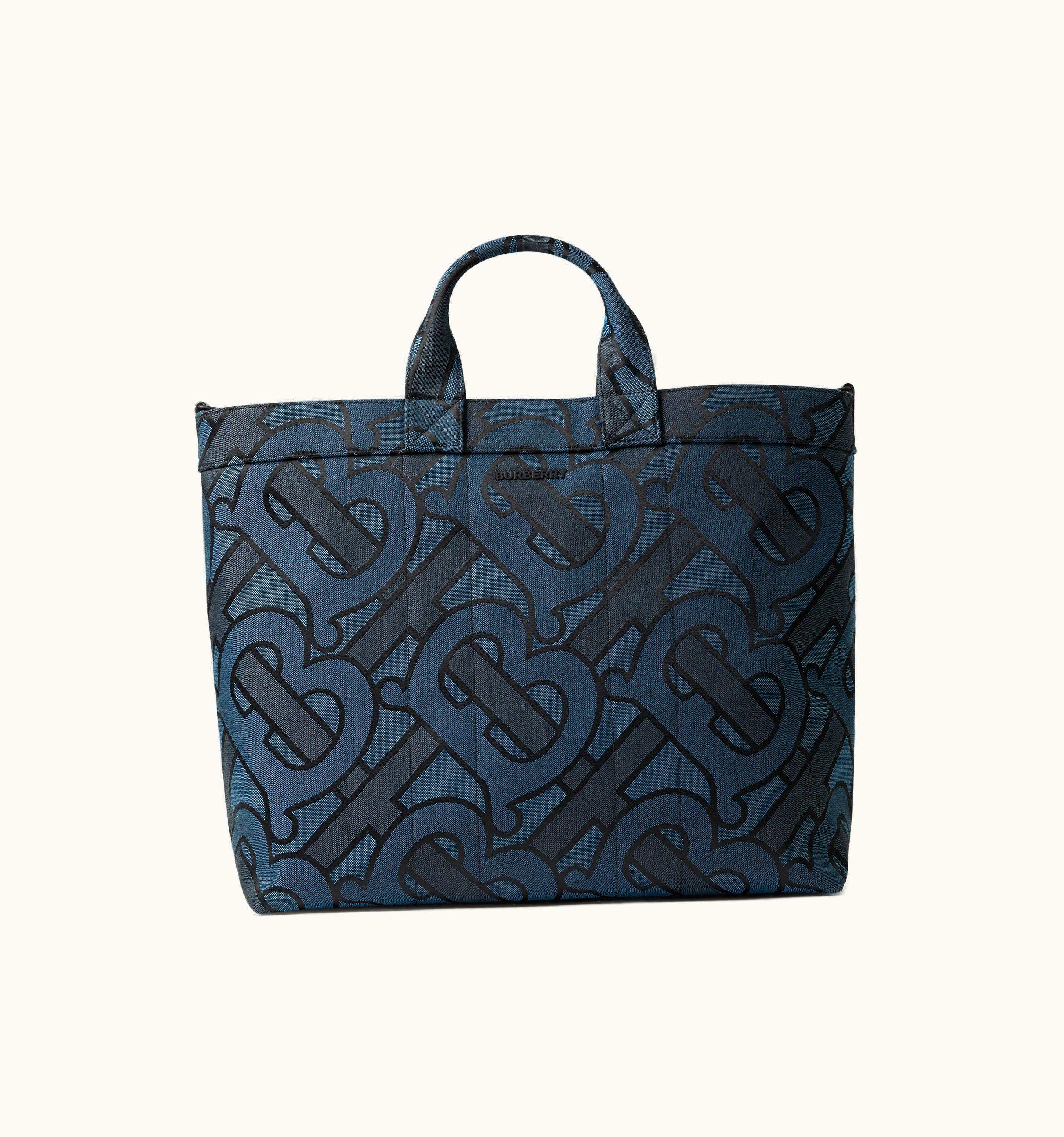 Burberry Ormond Tote In Navy - Men UZ0141732