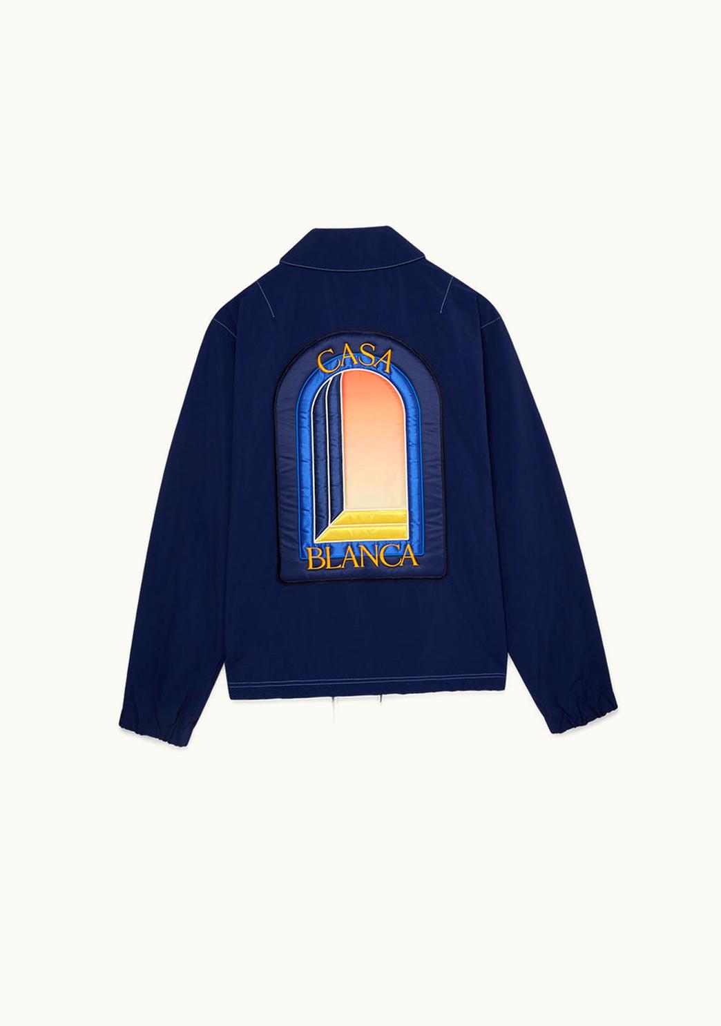 Casablanca Casablanca L'Arche De Nuit Patch Coach Jacket