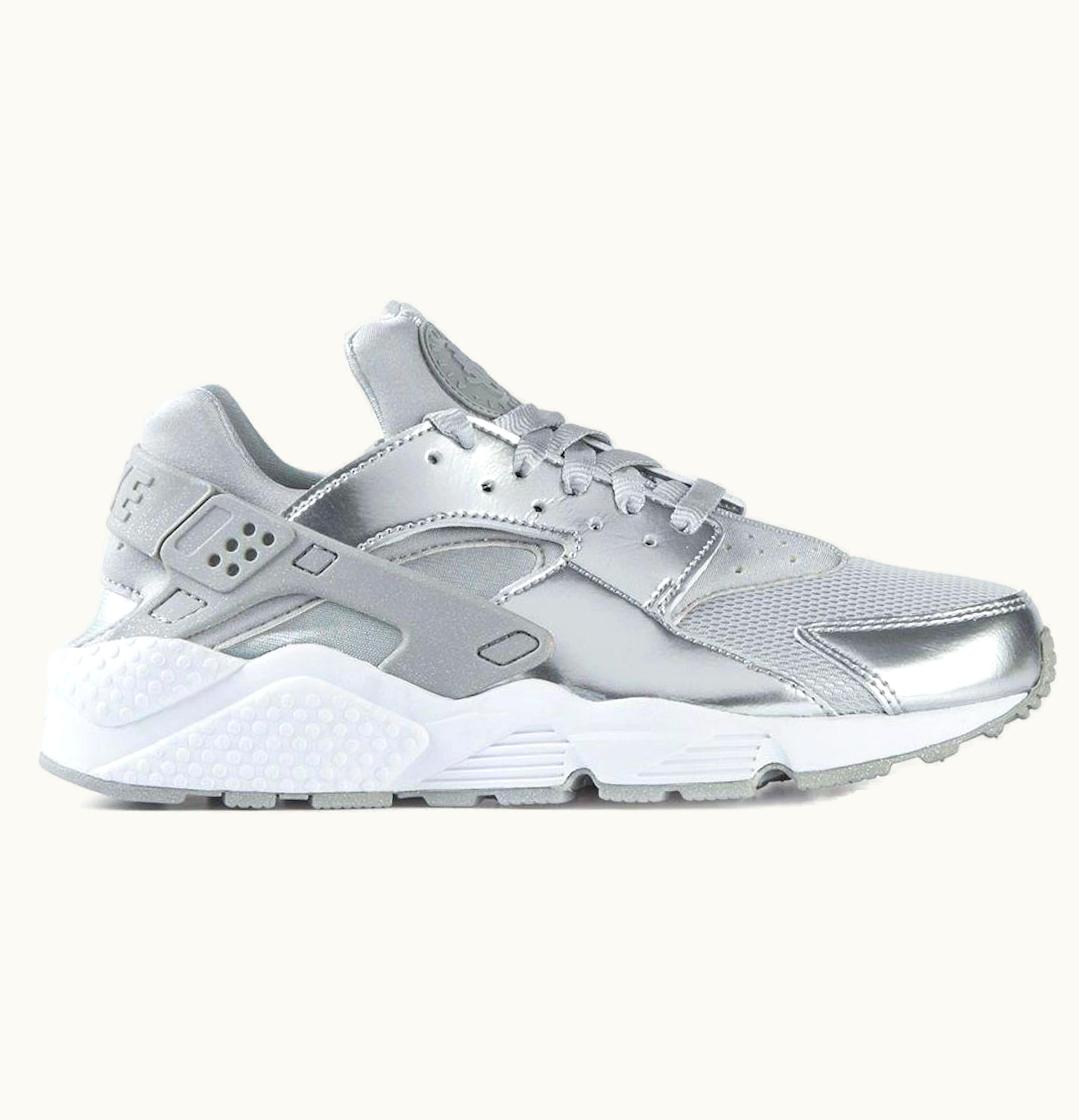 Nike Air Huarache Metallic Silver W