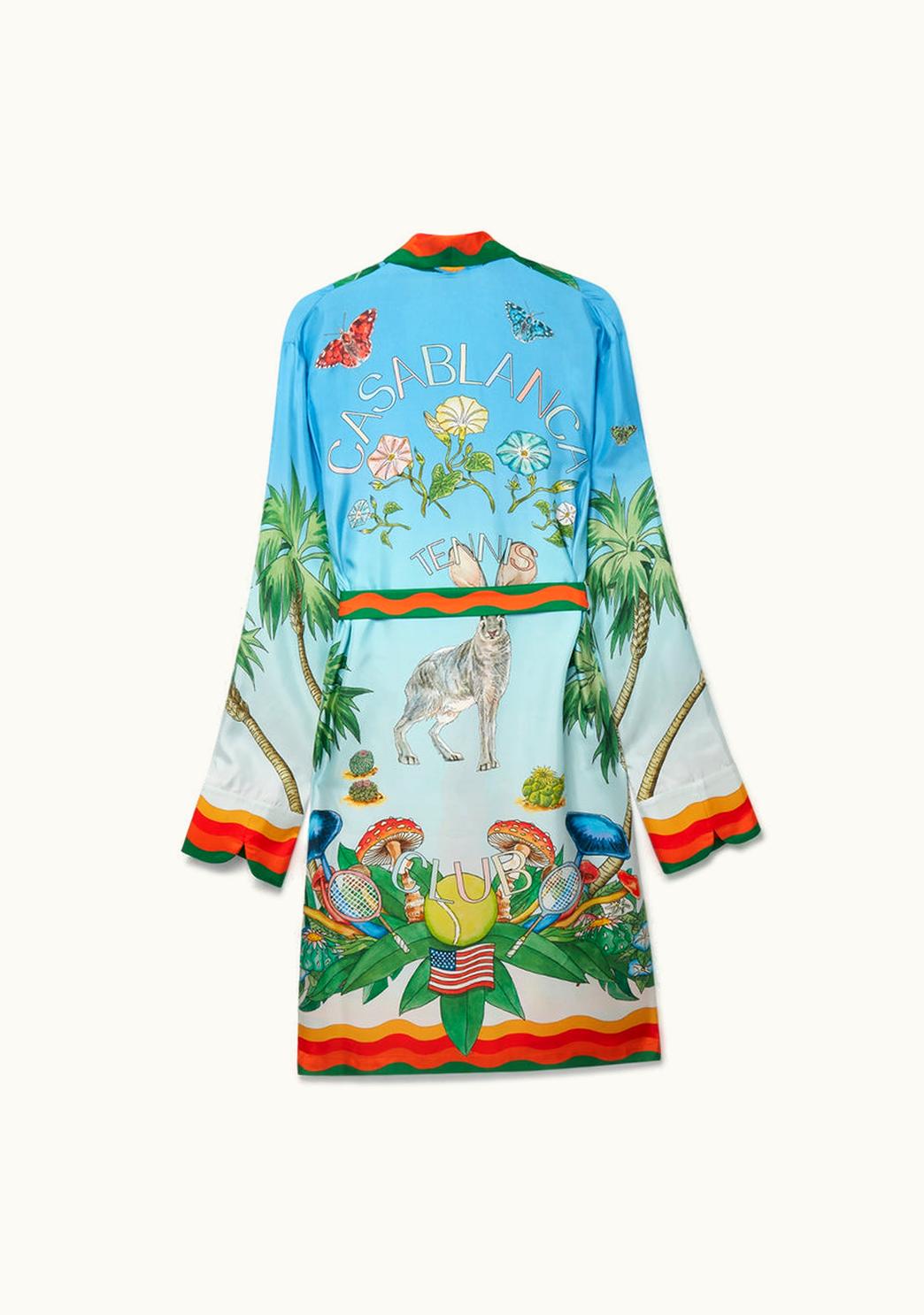 Casablanca Luxury Silks Casablanca Prive Silk Robe