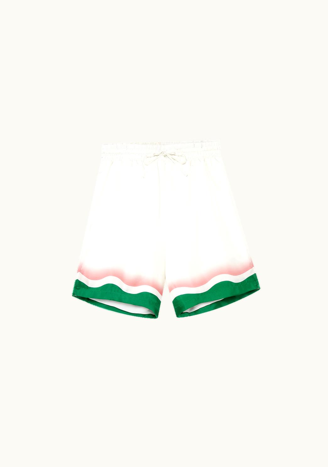 Casablanca Casablanca Le Jeu De Ping Pong Silk Shorts UZ0142295