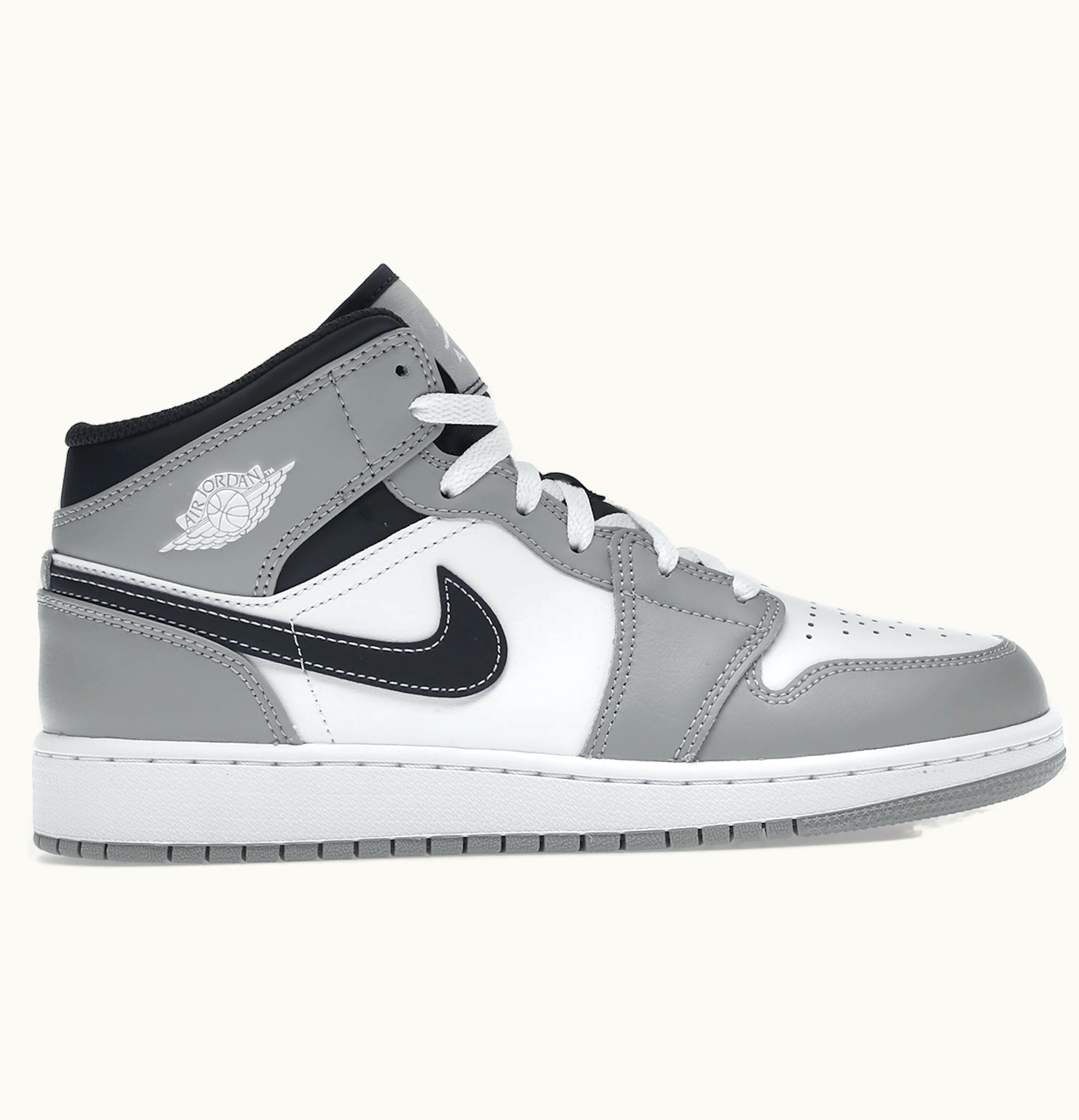 Jordan Air Jordan 1 Mid Greyscale GS