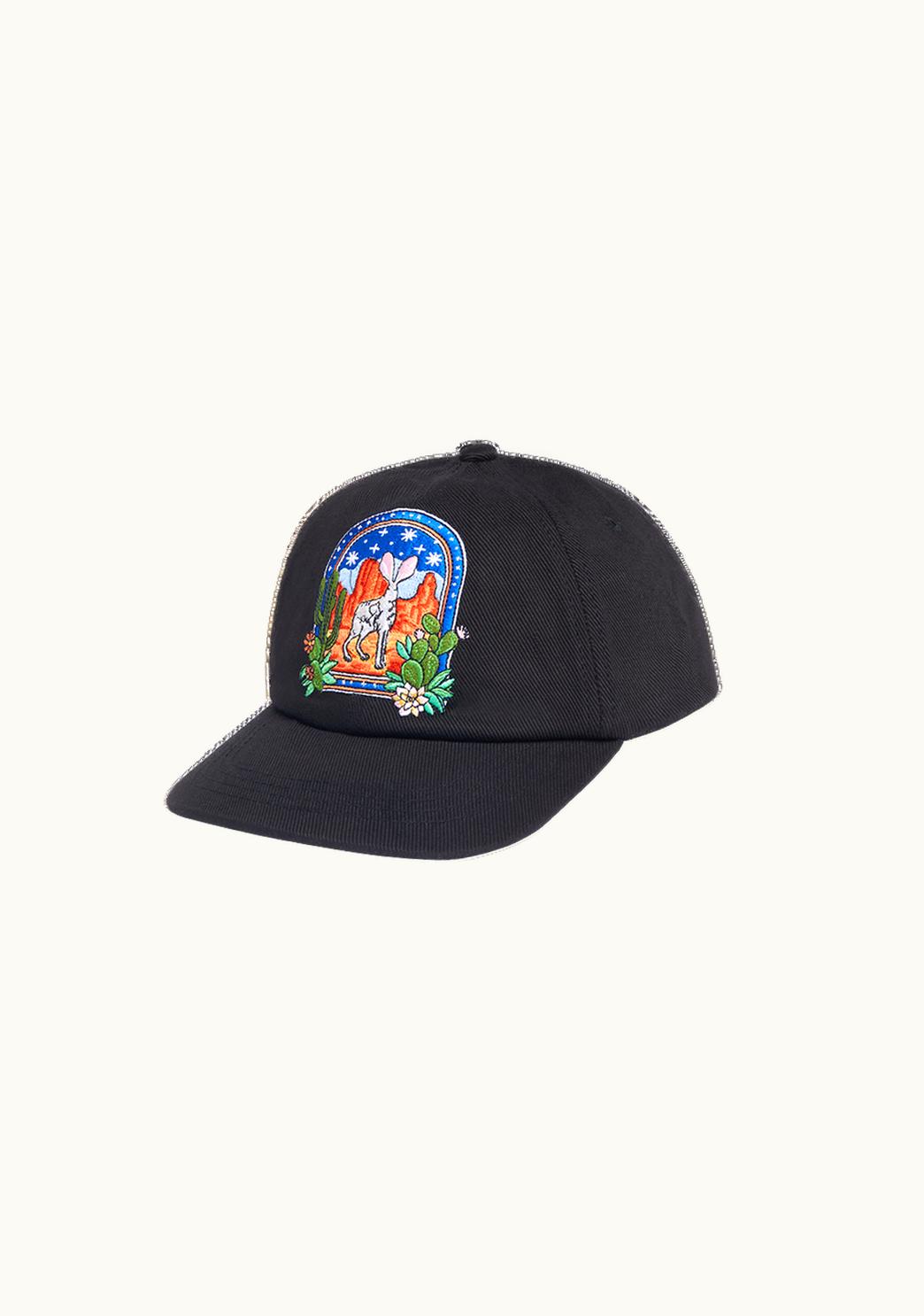 Casablanca Casablanca Black L'Arche Du Desert Nuit Patch Cap