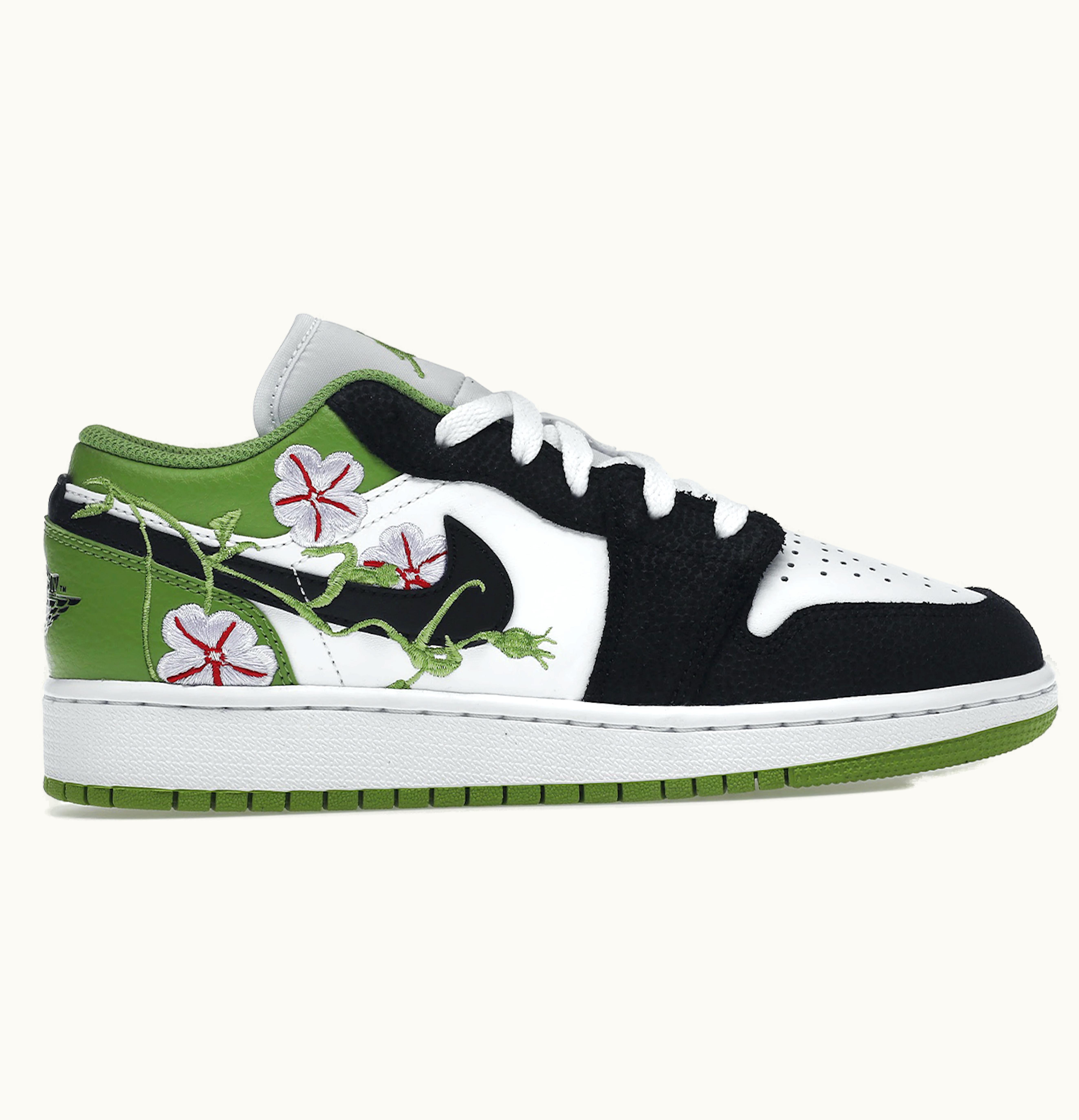 Jordan Air Jordan 1 Low SE Floral Vines GS