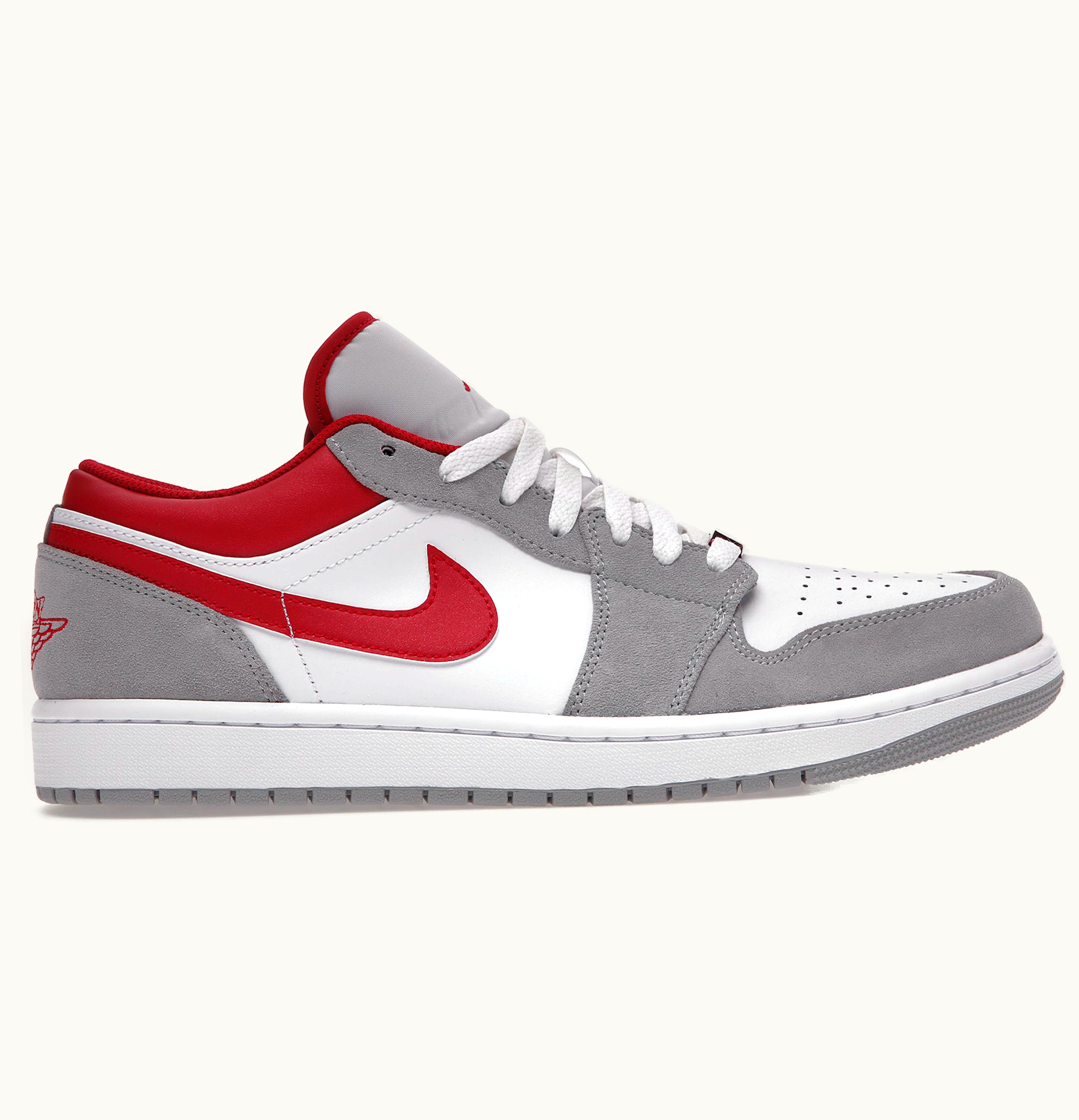Jordan Air Jordan 1 Low Light Smoke Grey Gym Red