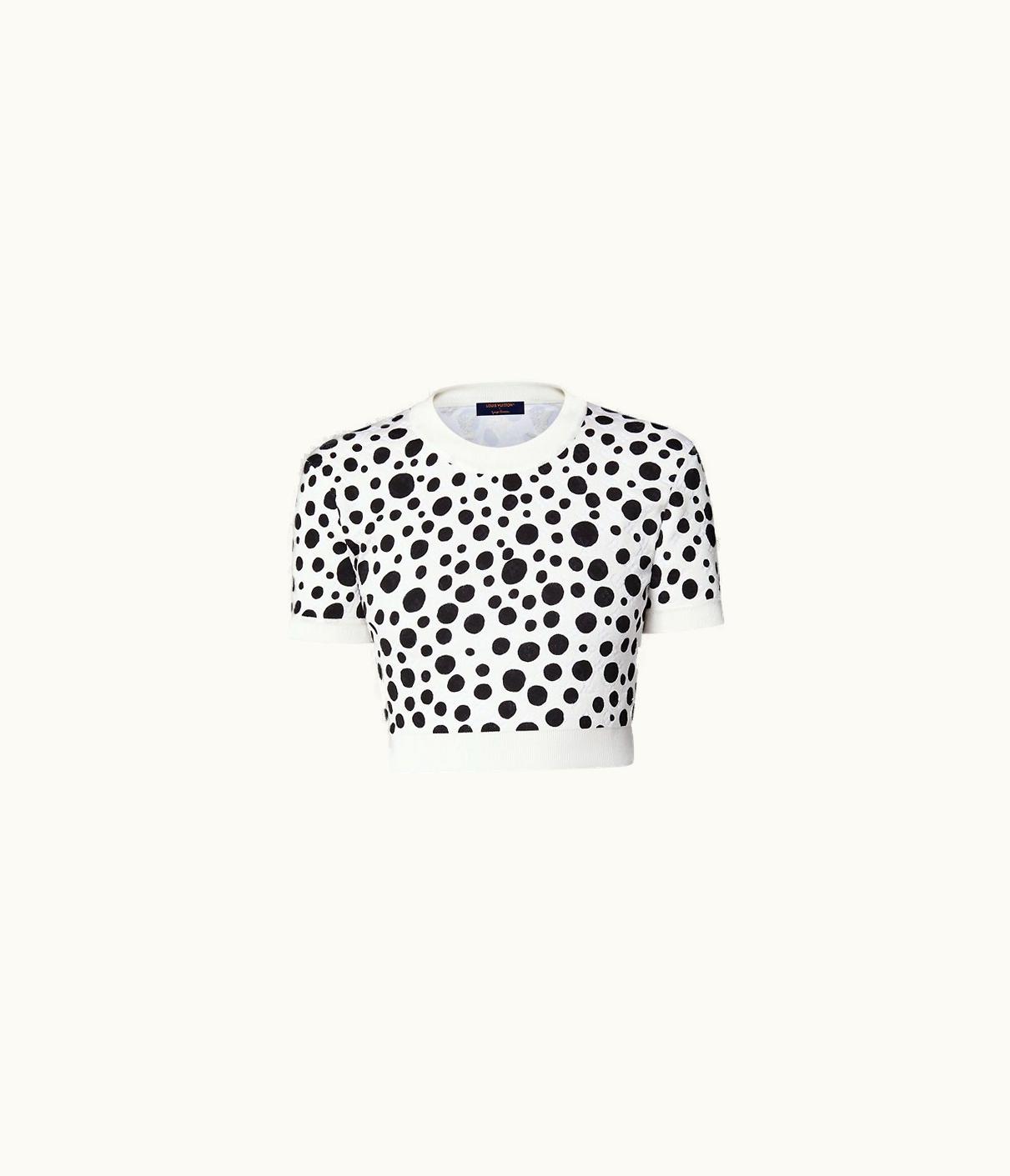 Louis Vuitton Louis Vuitton LV X YK Infinity Dots Knit Crop Top