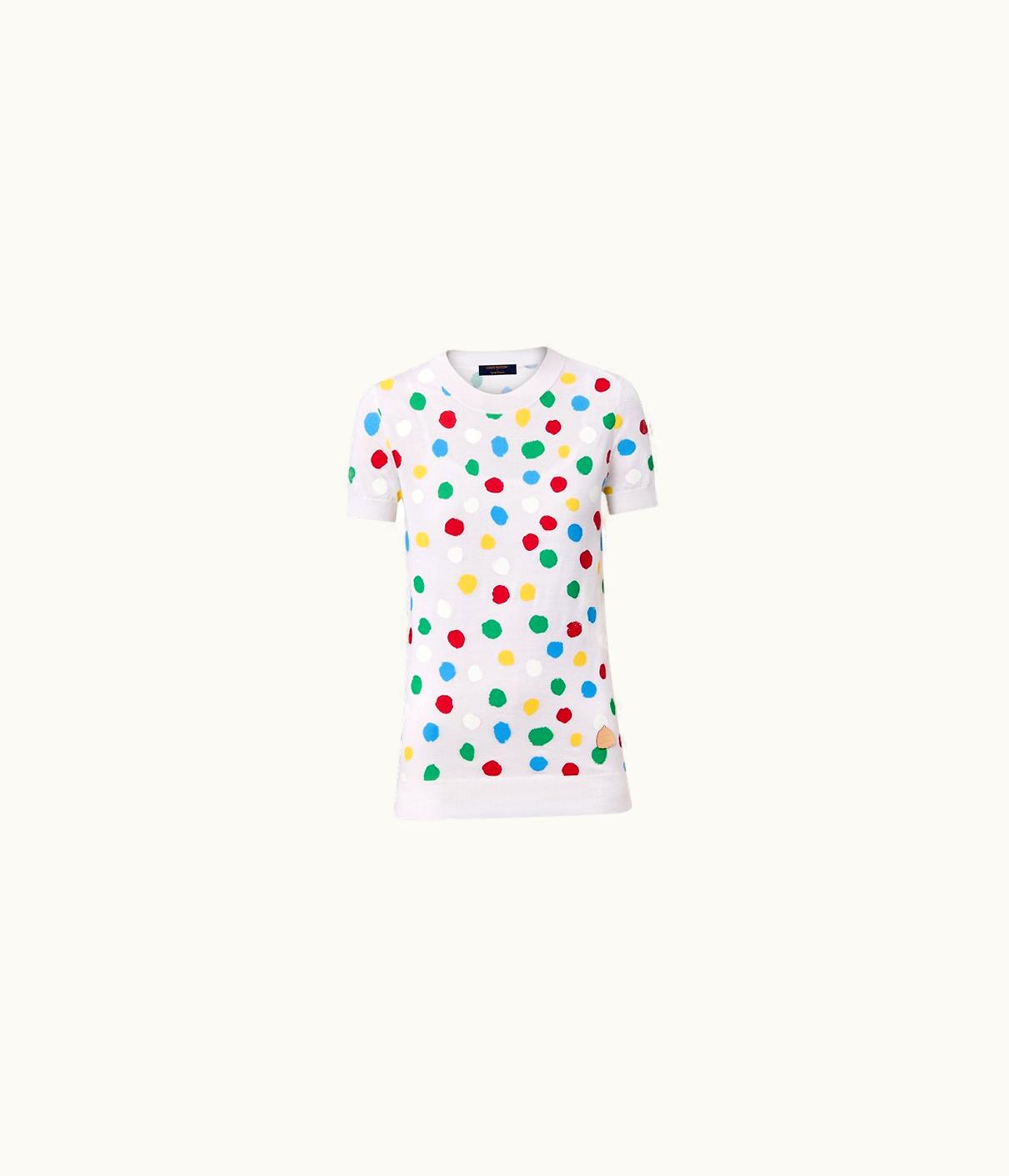 Louis Vuitton Louis Vuitton LV X YK Painted Dots Knit Top