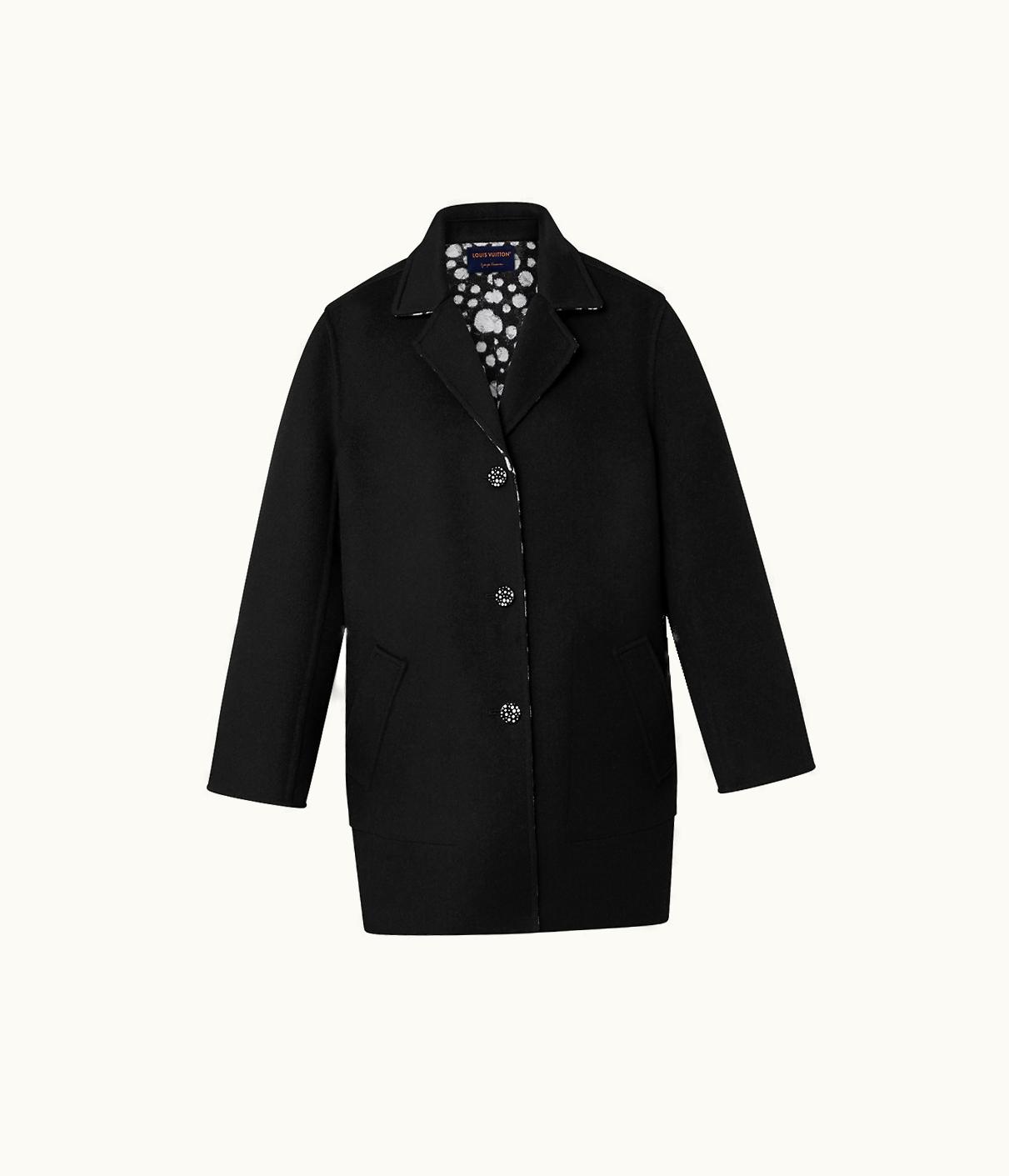 Louis Vuitton Louis Vuitton LV X YK Reversible Infinity Dots Jacquard Coat