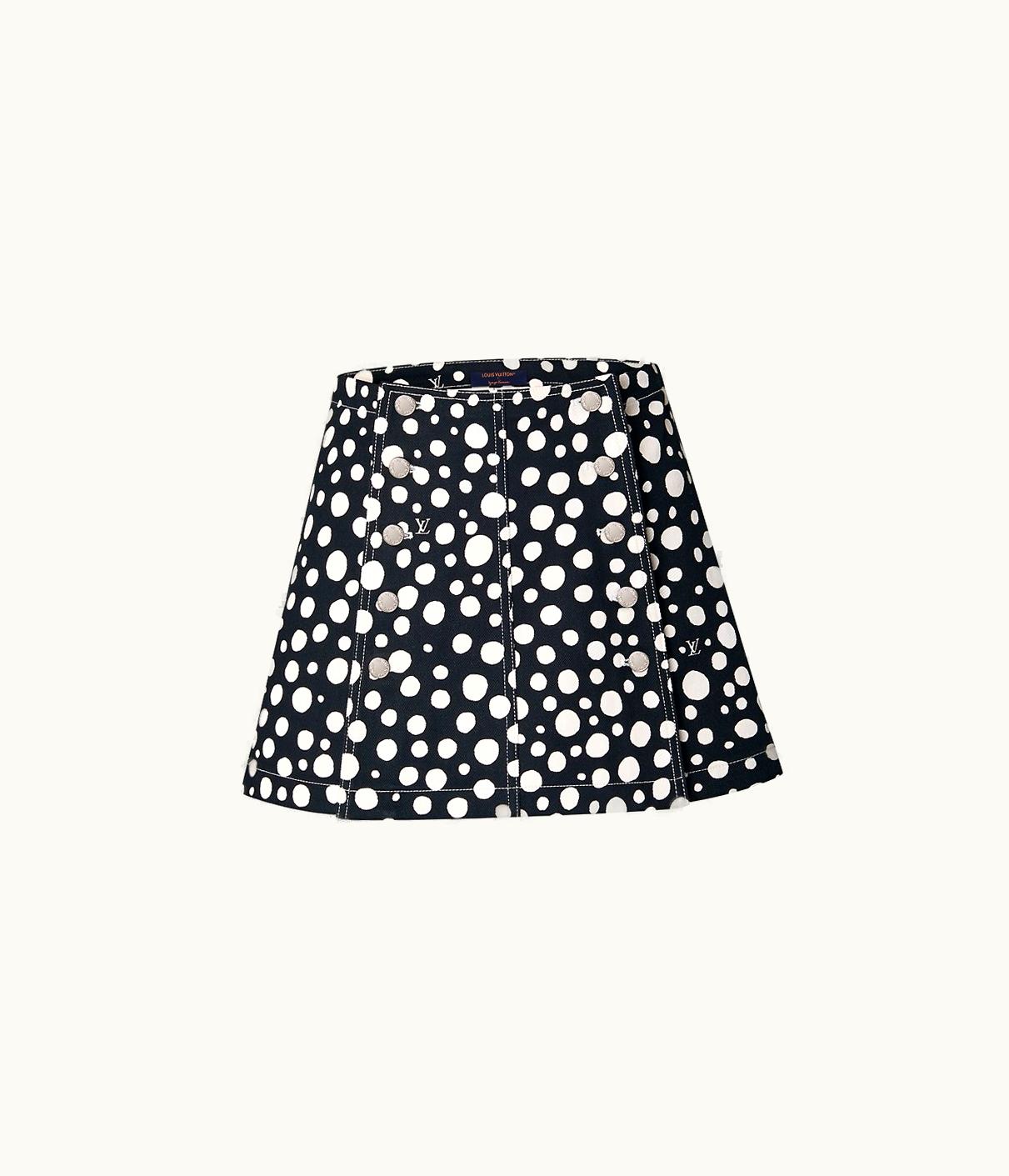 Louis Vuitton Louis Vuitton LV X YK Infinity Dots Mini Skirt UZ0144301