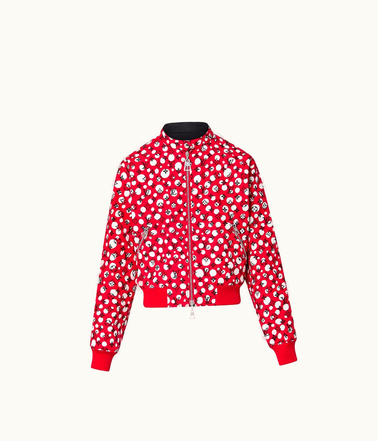 Louis Vuitton Louis Vuitton LV X YK Reversible Infinity Dots Bomber Jacket