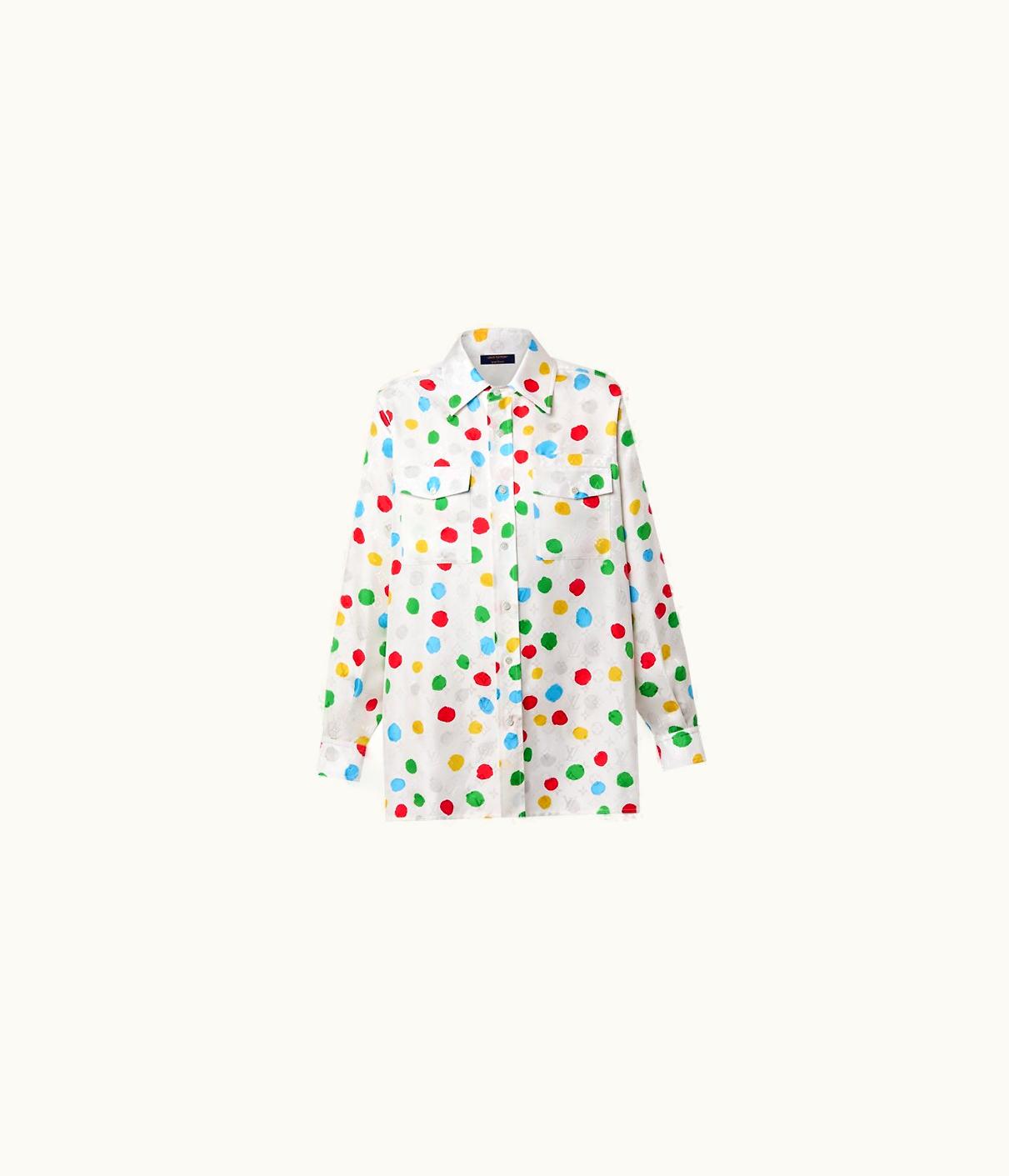 Louis Vuitton Louis Vuitton LV X YK Painted Dots Masculine Shirt UZ0144340