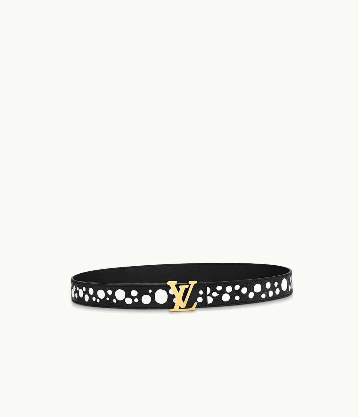 Louis Vuitton Louis Vuitton LV X YK LV Initials 30Mm Reversible Infinity Dots Belt