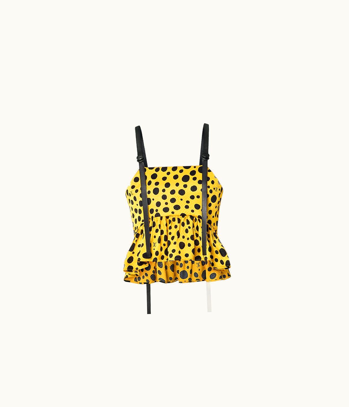 Louis Vuitton Louis Vuitton LV X YK Infinity Dots Peplum Top