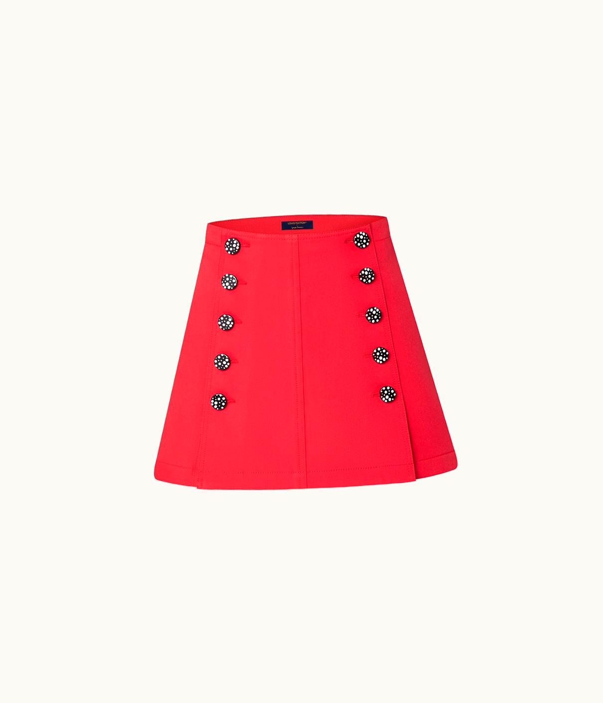 Louis Vuitton Louis Vuitton LV X YK Technical Gabardine Mini Skirt