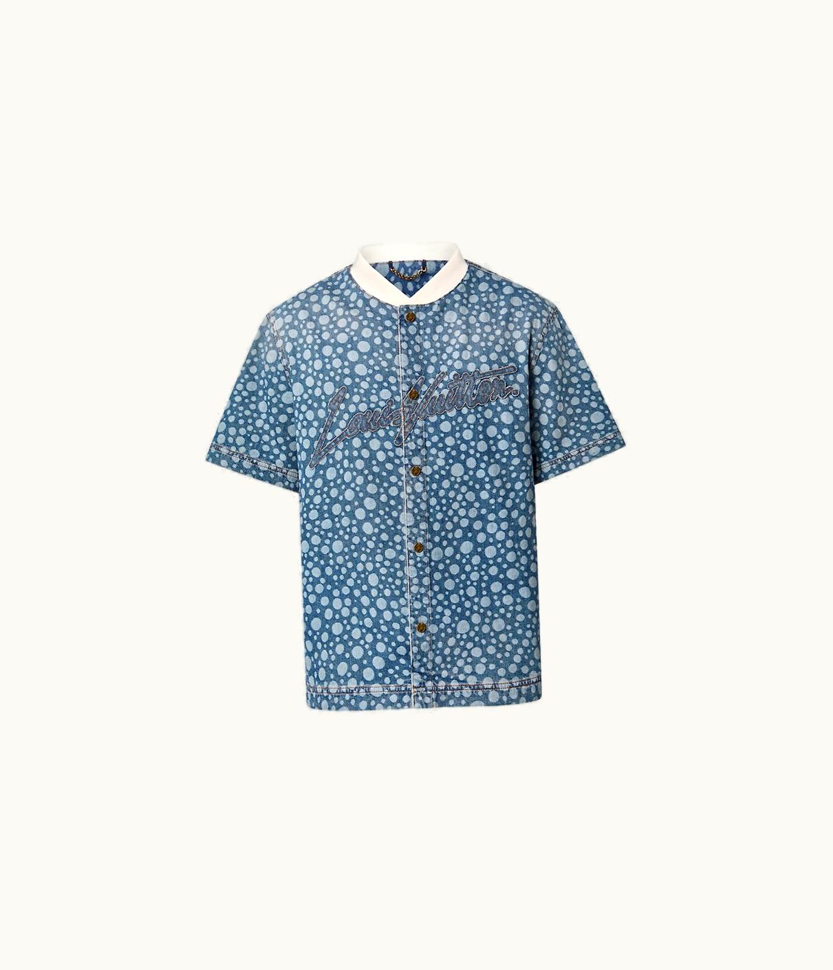 Louis Vuitton Louis Vuitton LV X YK Infinity Dots Denim Shirt