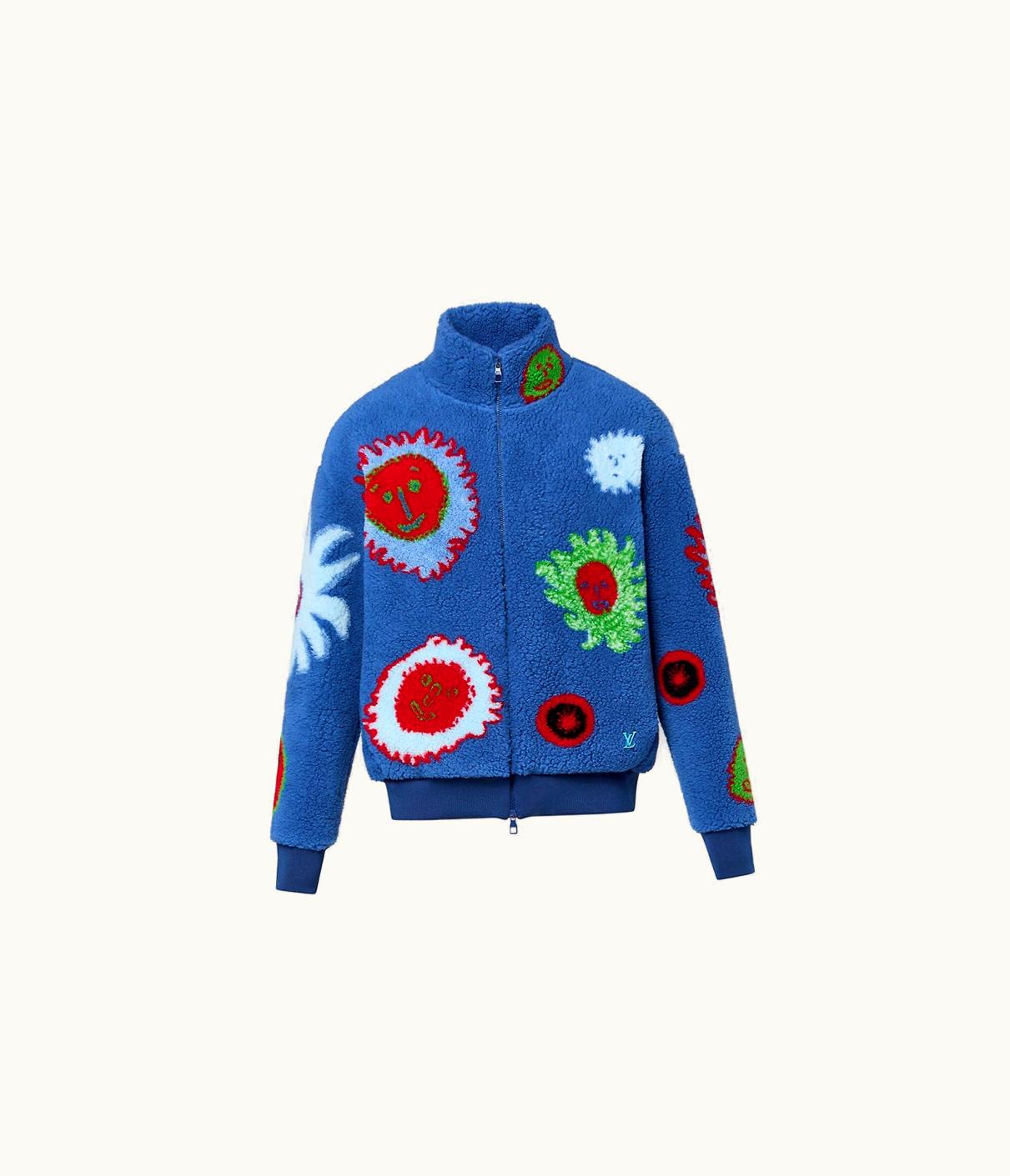 Louis Vuitton Louis Vuitton LV X YK Faces Zipped Fleece Blouson