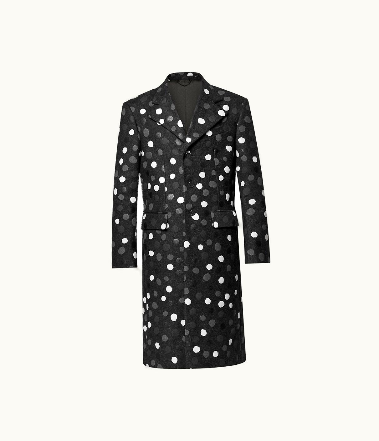 Louis Vuitton Louis Vuitton LV X YK Painted Dots Printed Coat
