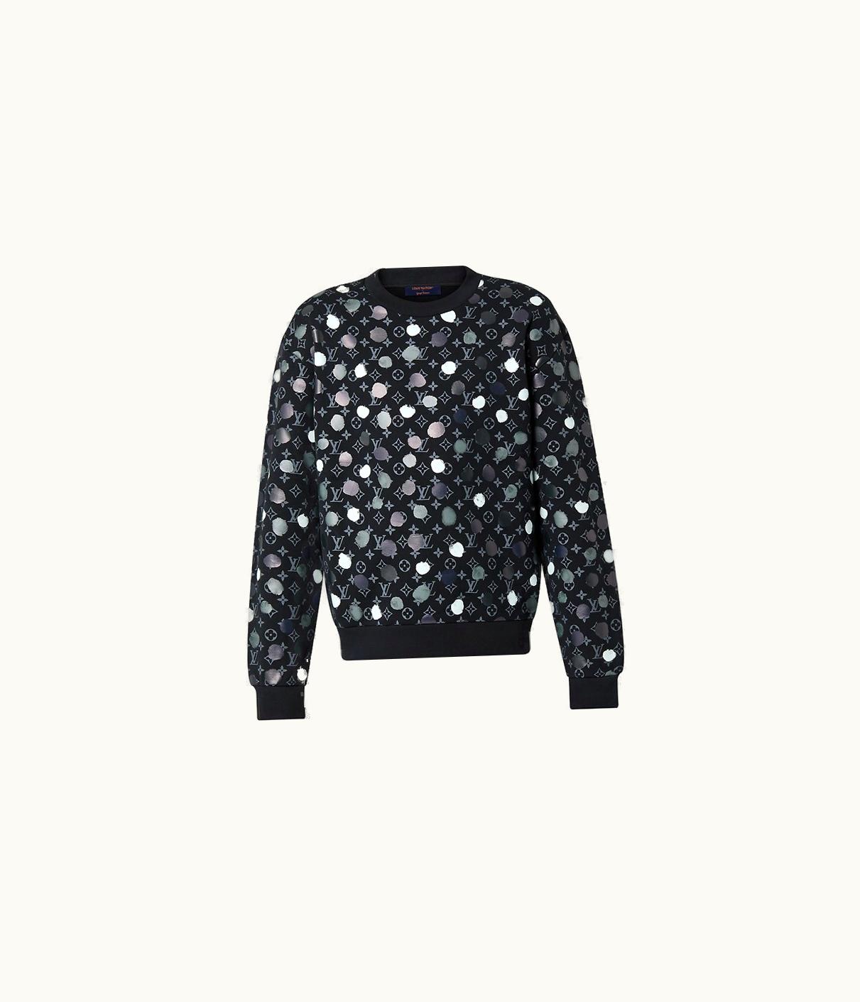 Louis Vuitton Louis Vuitton LV X YK Infinity Dots Printed Crewneck