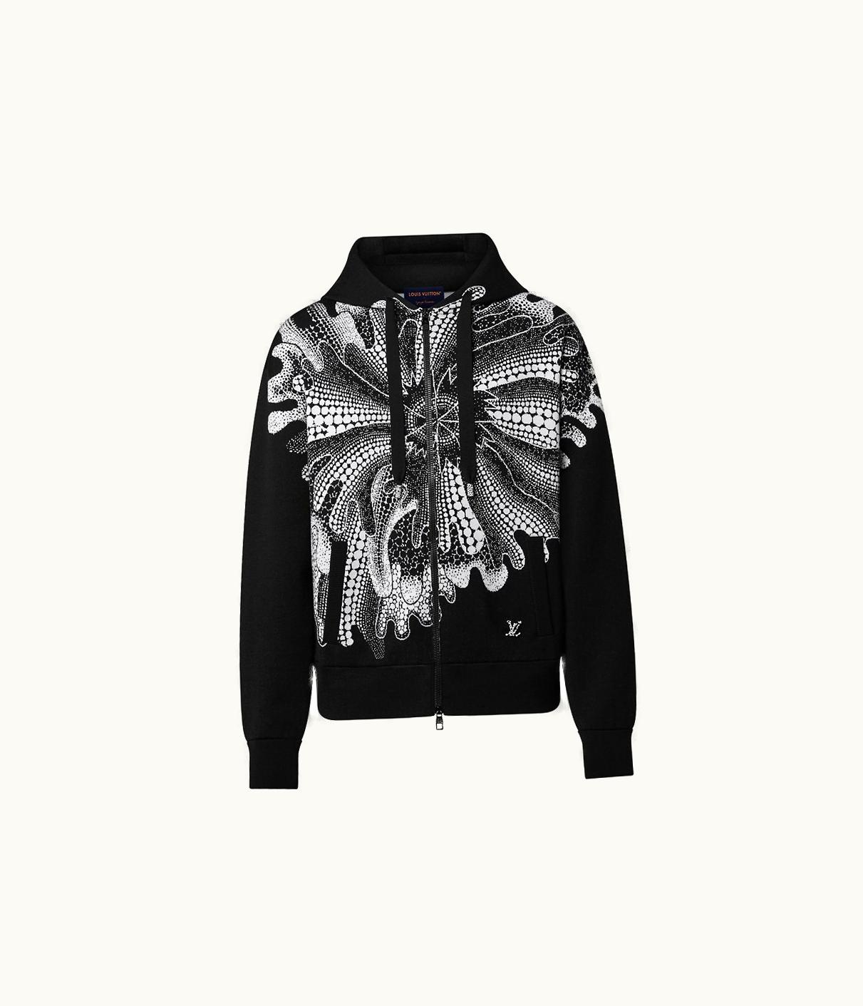 Louis Vuitton Louis Vuitton LV X YK Psychedelic Flower Zipped Hoodie