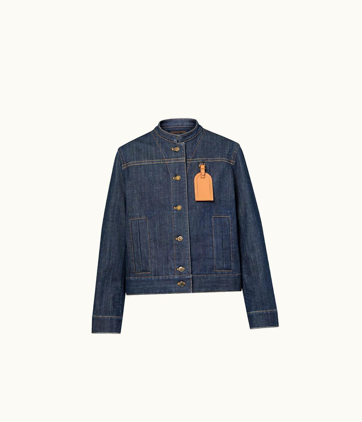 Louis Vuitton Louis Vuitton Travel Tag Denim Jacket UZ0144601