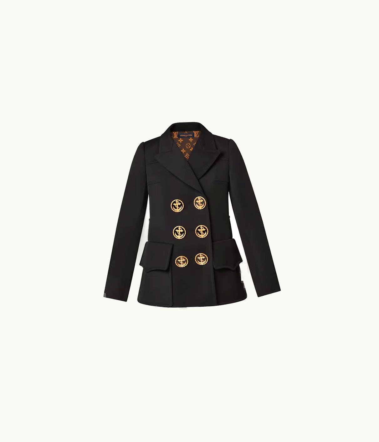 Louis Vuitton Louis Vuitton Oversized Anchor Button Jacket