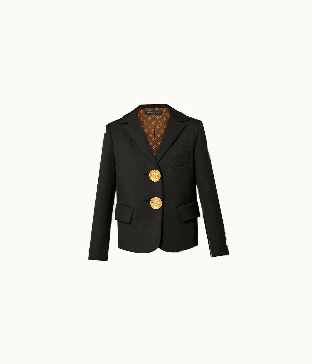 Louis Vuitton Louis Vuitton Oversized Anchor Button Blazer