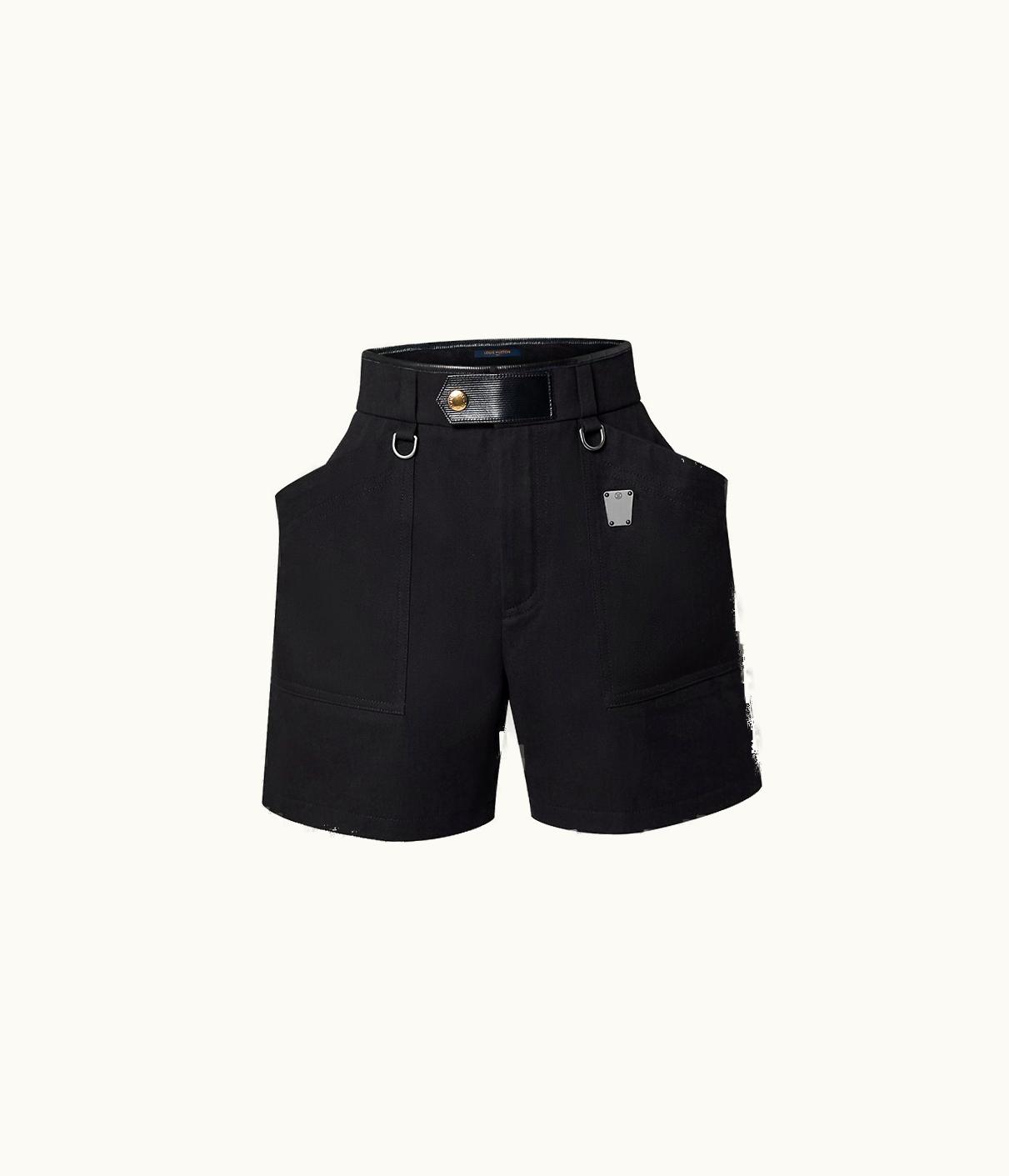 Louis Vuitton Louis Vuitton Oversized Pocket Cotton Drill Shorts