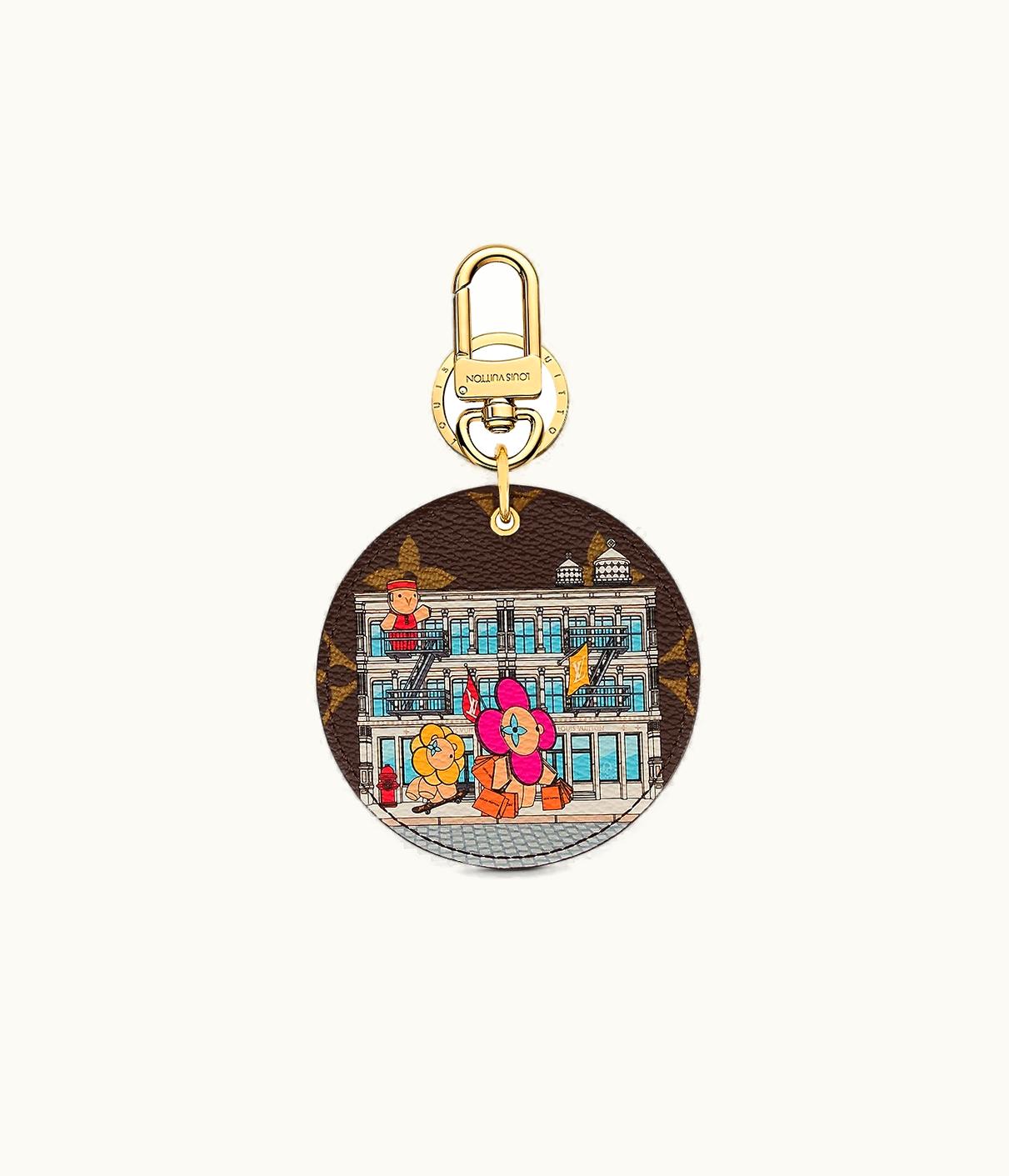 Louis Vuitton Louis Vuitton Illustre Xmas New York Bag Charm And Key Holder