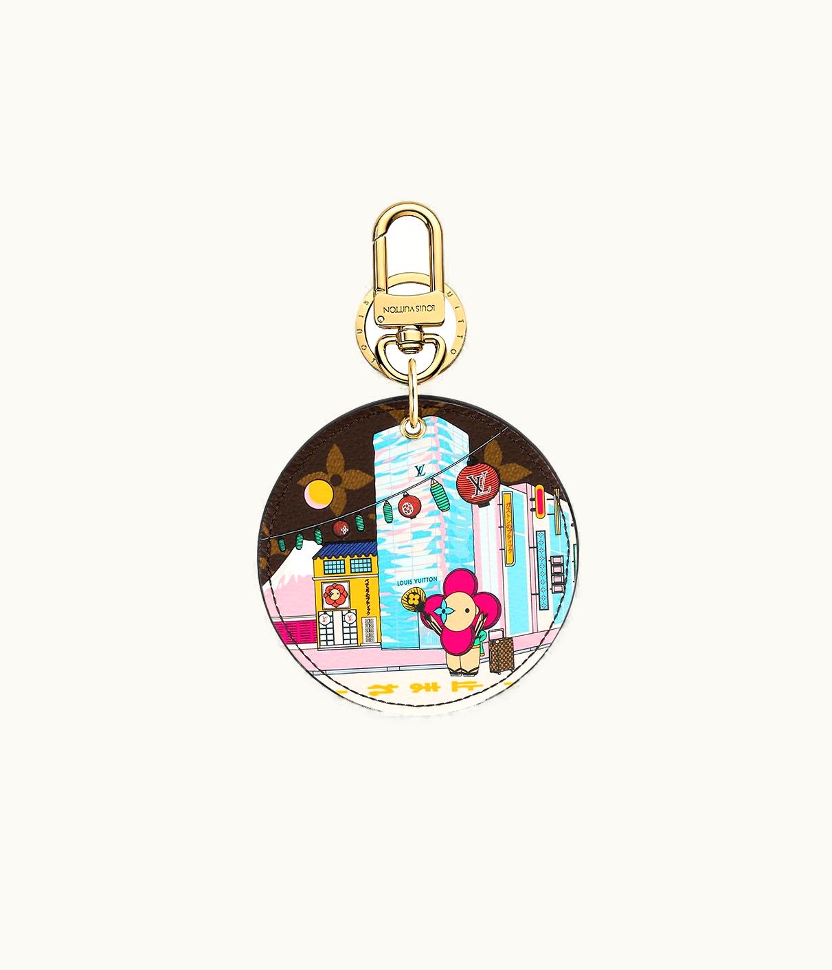 Louis Vuitton Louis Vuitton Illustre Xmas Tokyo Bag Charm And Key Holder
