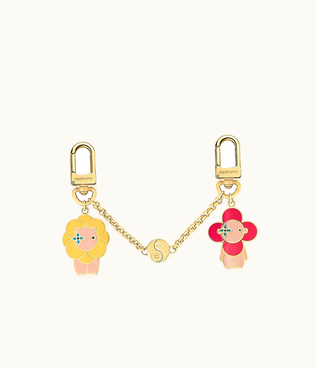 Louis Vuitton Louis Vuitton VIvienne And Petula Best Friend Bag Charm And Key Holder